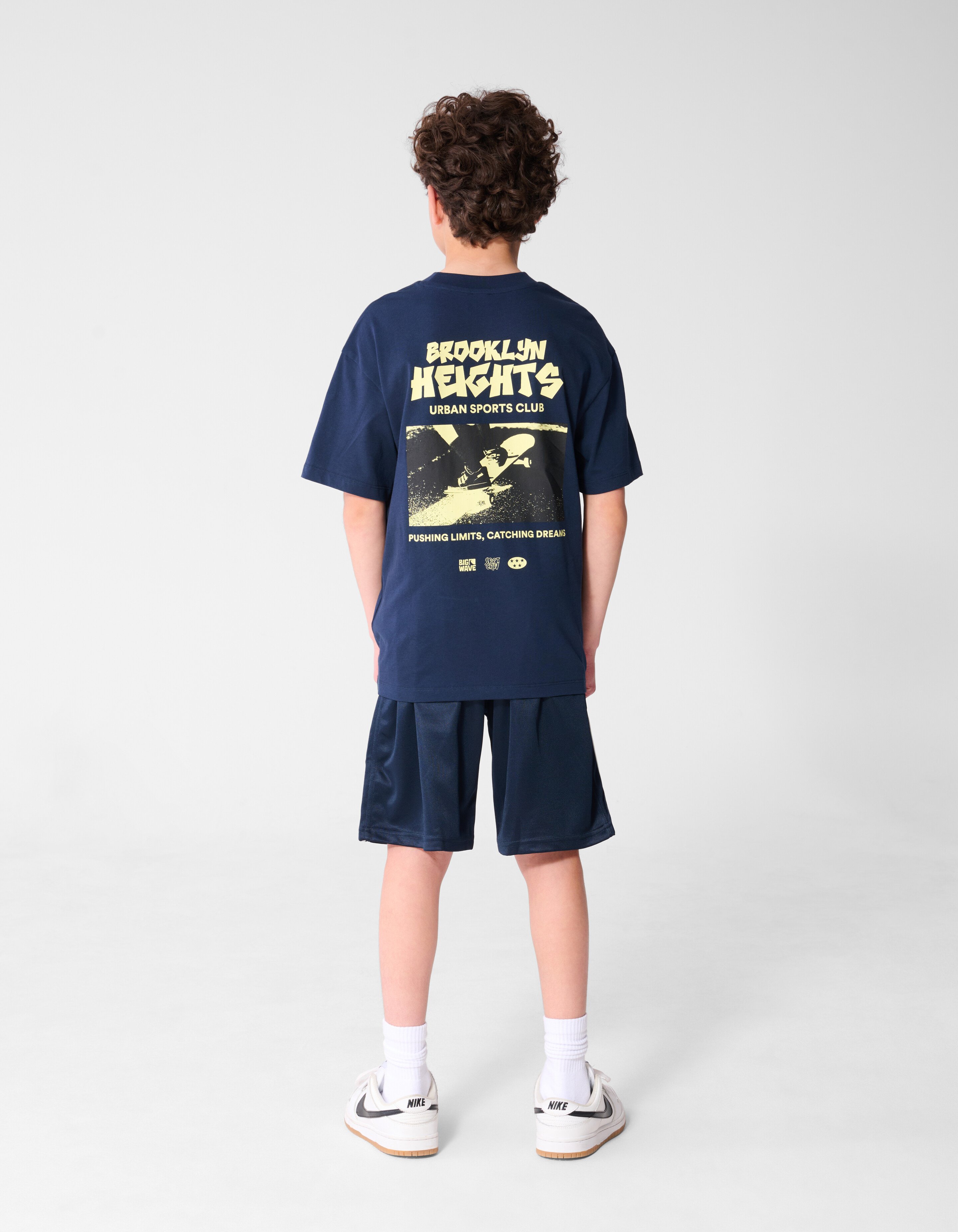 Brooklyn Artwork T-Shirt Dunkelblau SHOEBY BOYS