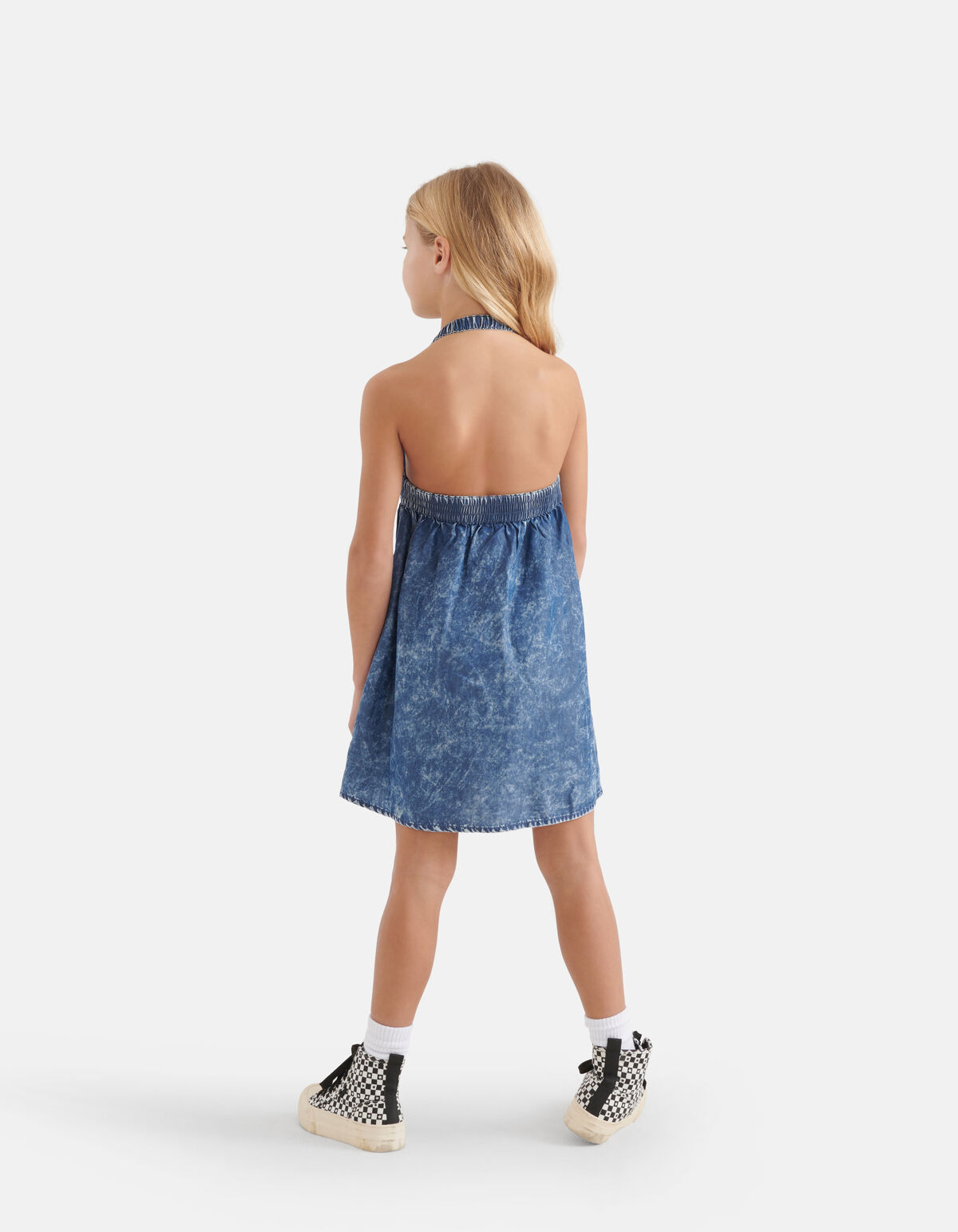 Flechtkleid Hellblau SHOEBY GIRLS