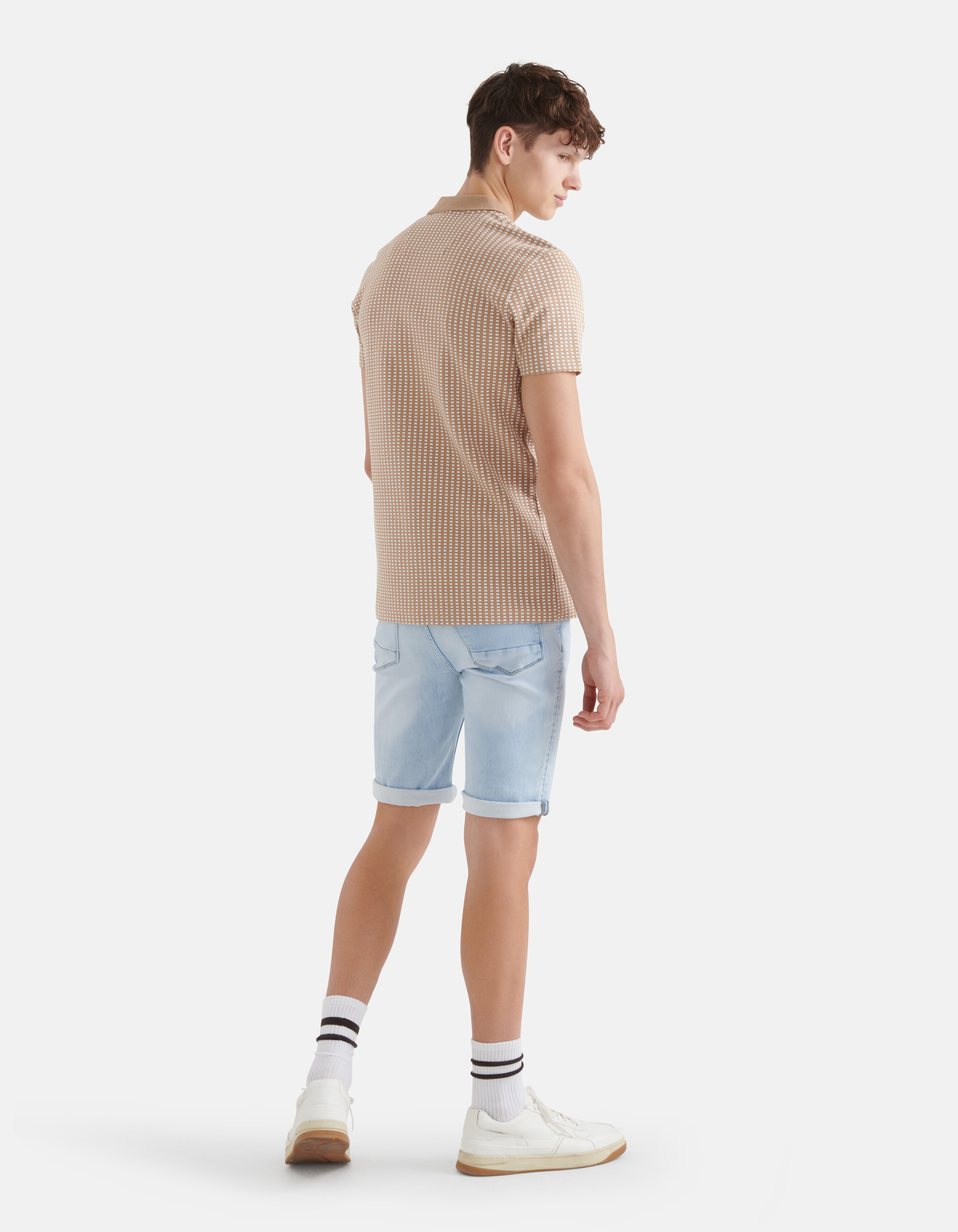 Rechteck-Polo Braun SHOEBY MEN