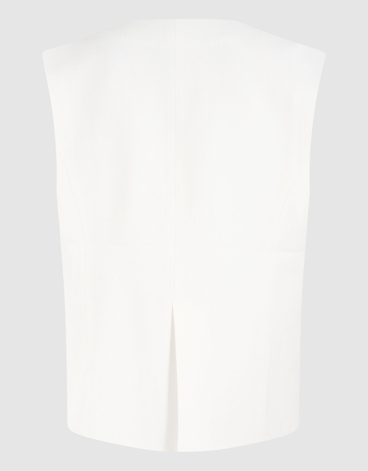 &Uuml;bergro&szlig;es Gilet Off White SHOEBY WOMEN