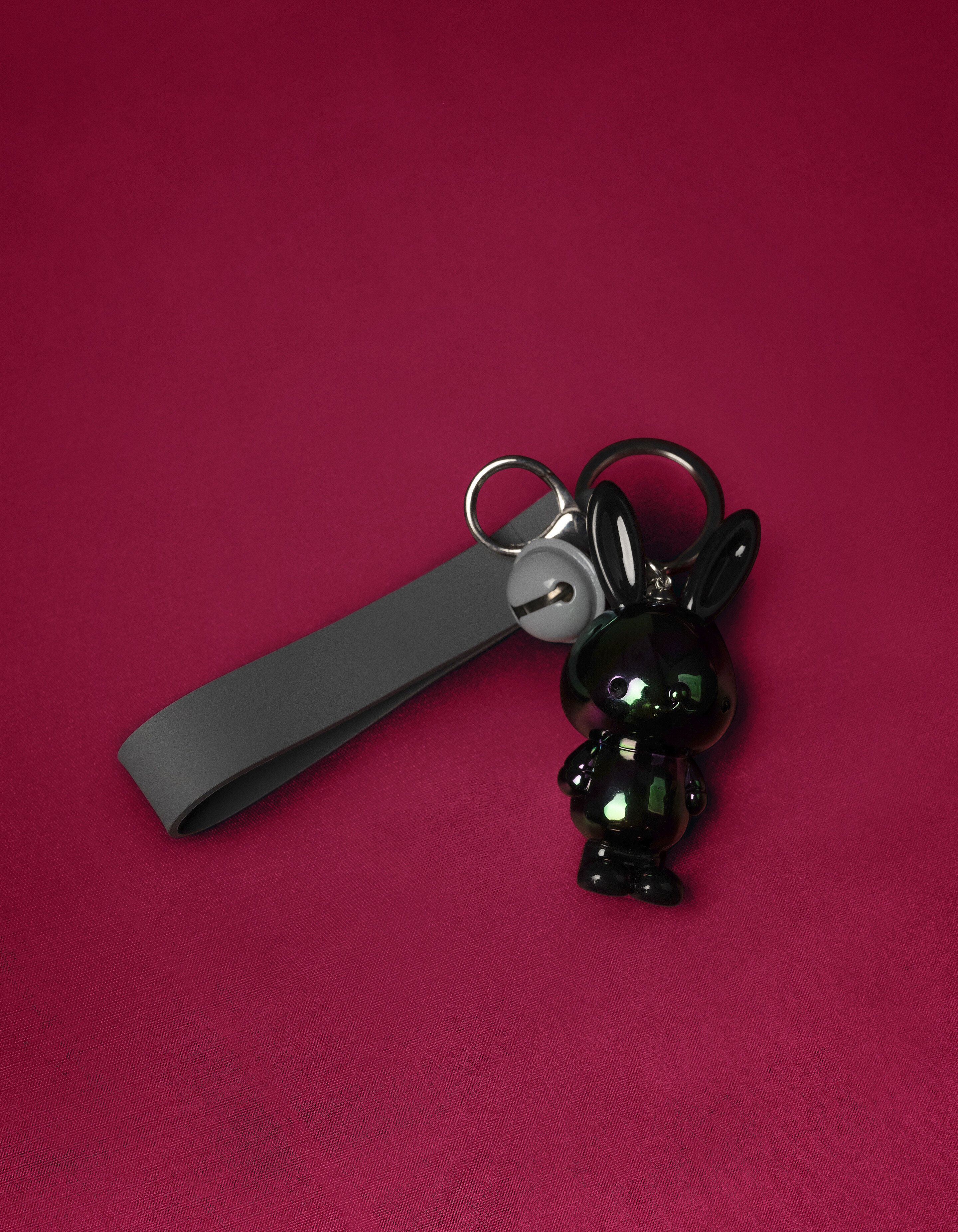 Hasen-Schl&uuml;sselanh&auml;nger, grau SHOEBY ACCESSOIRES