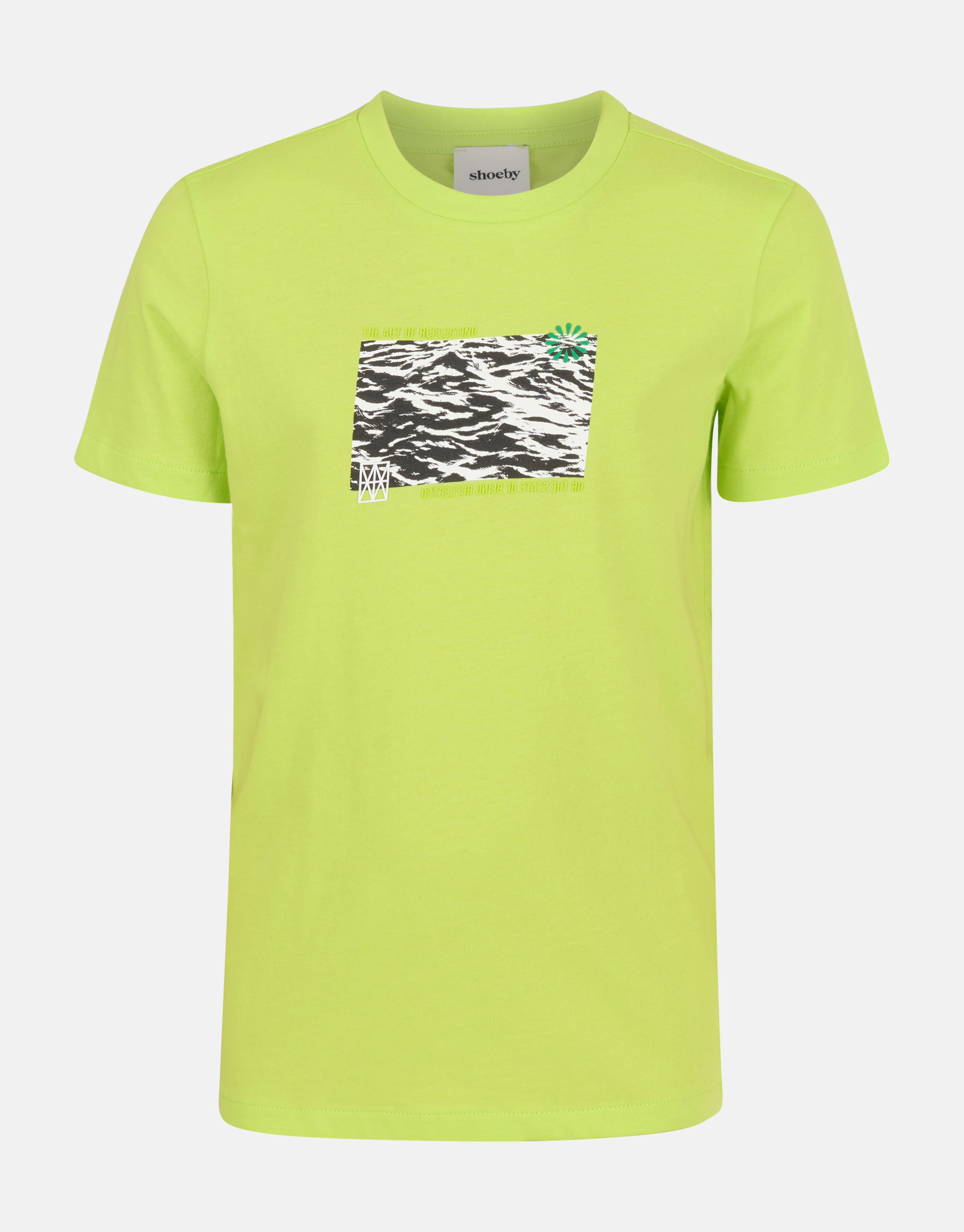 Kunstwerk T-shirt Lime Green SHOEBY BOYS