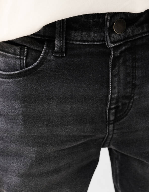 Regular Fit Jeans Schwarz SHOEBY BOYS