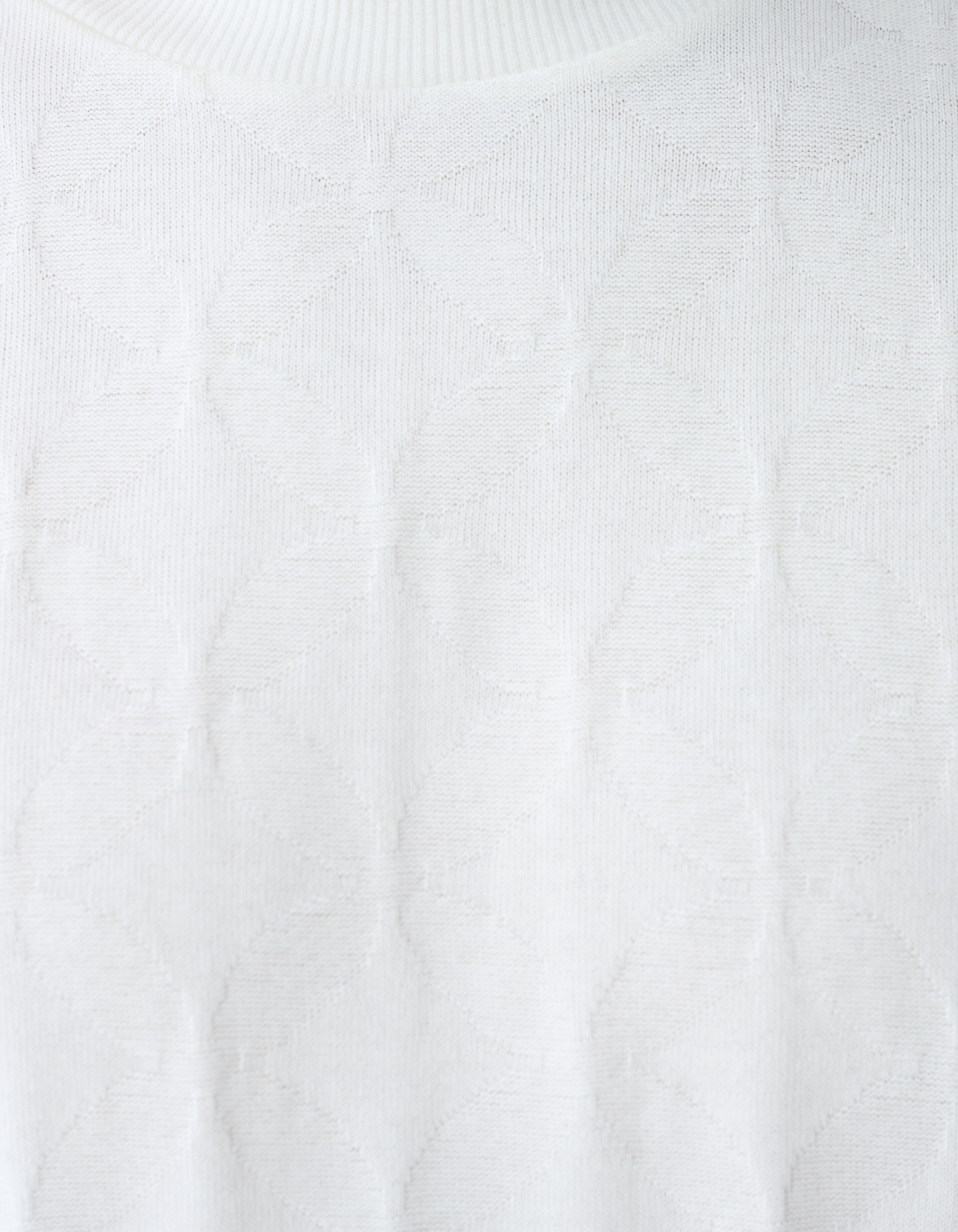 Jacquard Spark Logo T-Shirt Off-White SHOEBY MEN