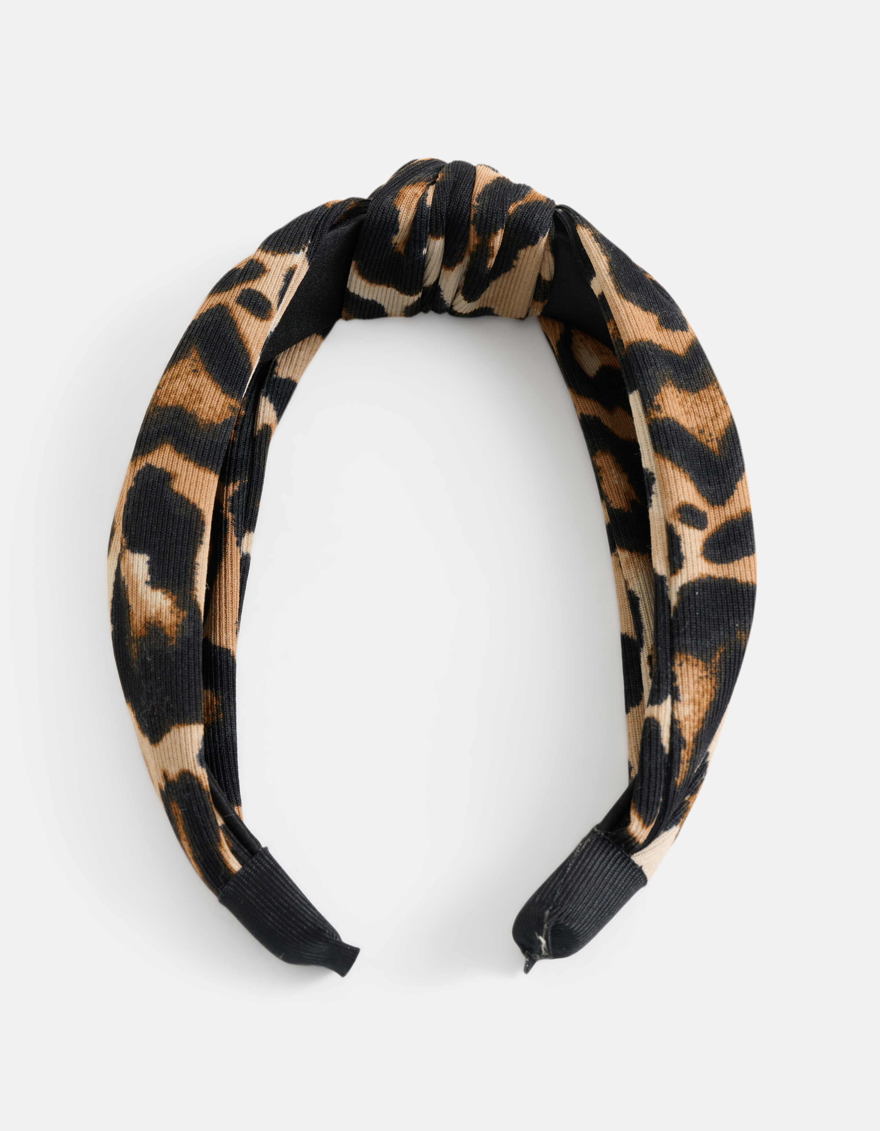 Leopardenknoten-Haarband Braun SHOEBY ACCESSOIRES