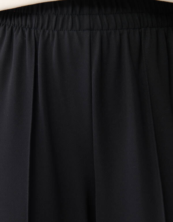 Basic-Hose mit weitem Bein Schwarz SHOEBY WOMEN