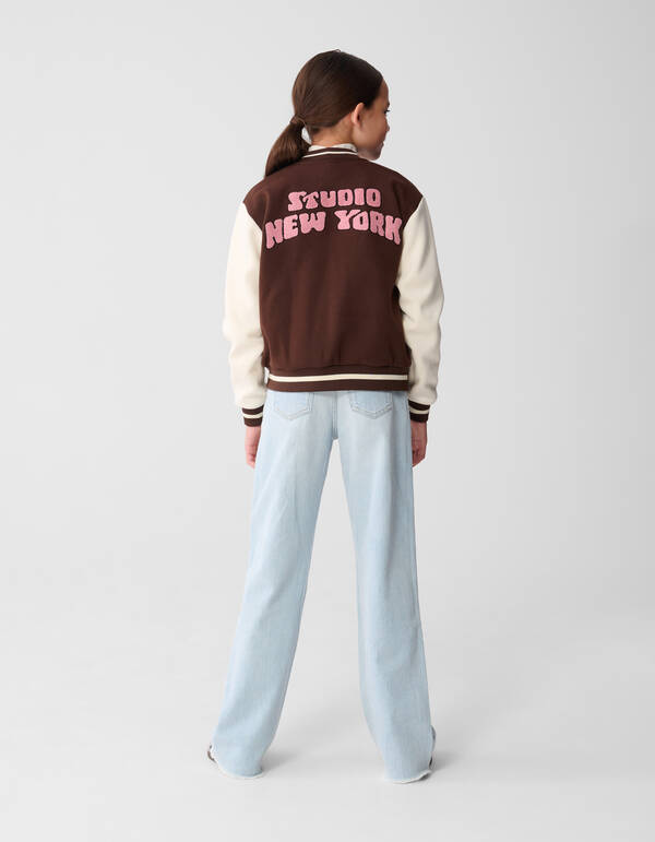 Braune Collegejacke SHOEBY GIRLS