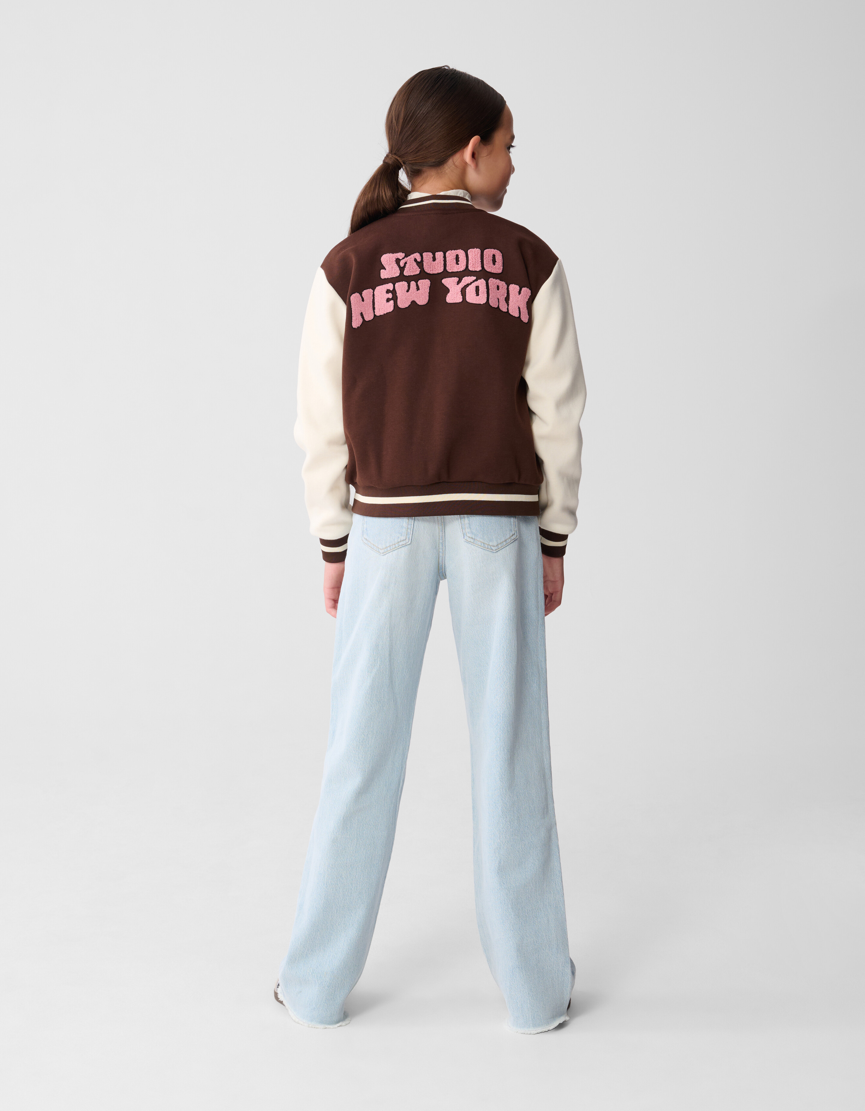 Braune Collegejacke SHOEBY GIRLS