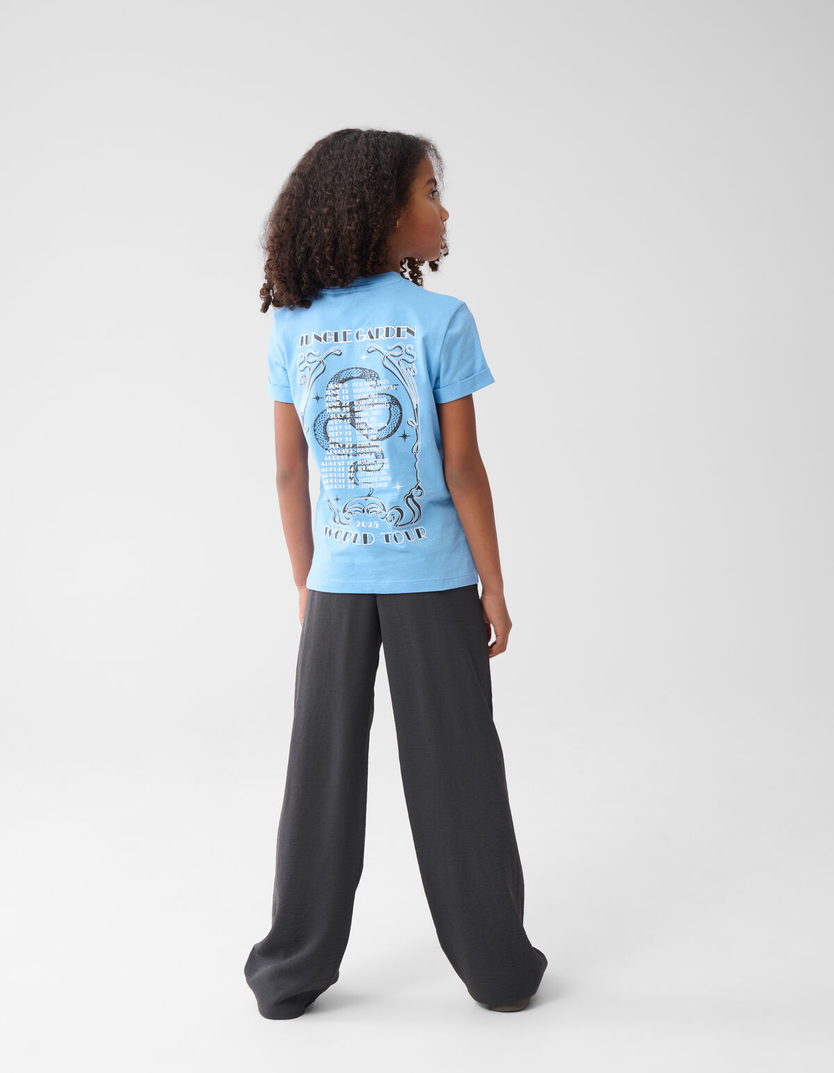 Kunstwerk T-shirt Blau SHOEBY GIRLS
