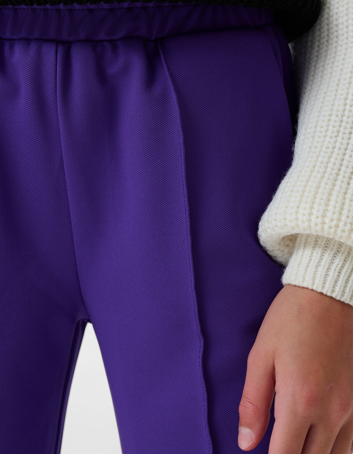 Basic-Hose mit weitem Bein Lila SHOEBY GIRLS