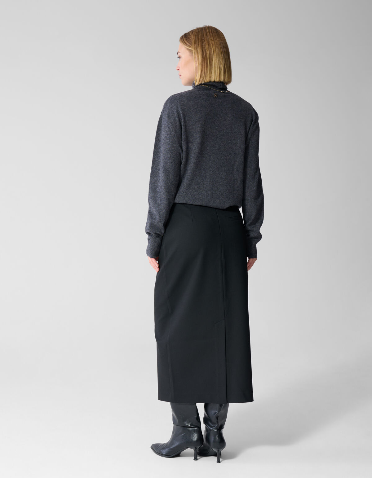 Pencil Maxirock in Schwarz By Lonneke SHOEBY WOMEN