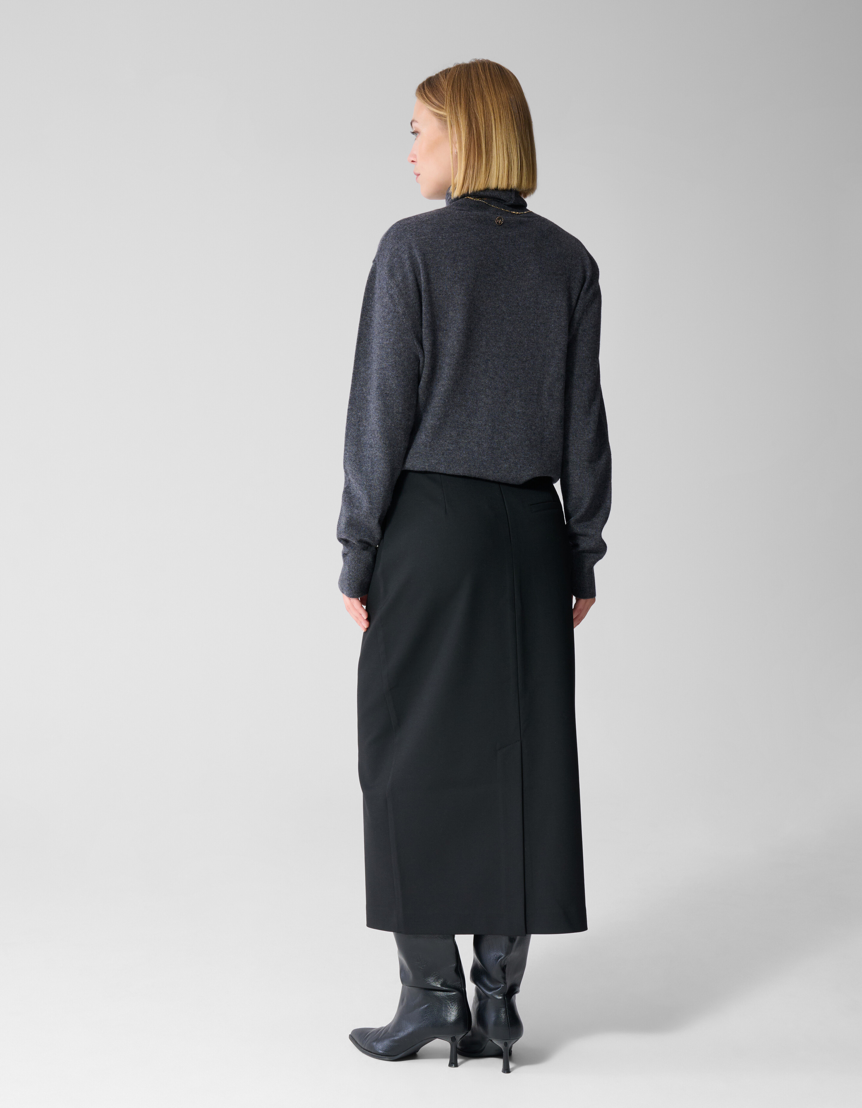 Pencil Maxirock in Schwarz By Lonneke SHOEBY WOMEN