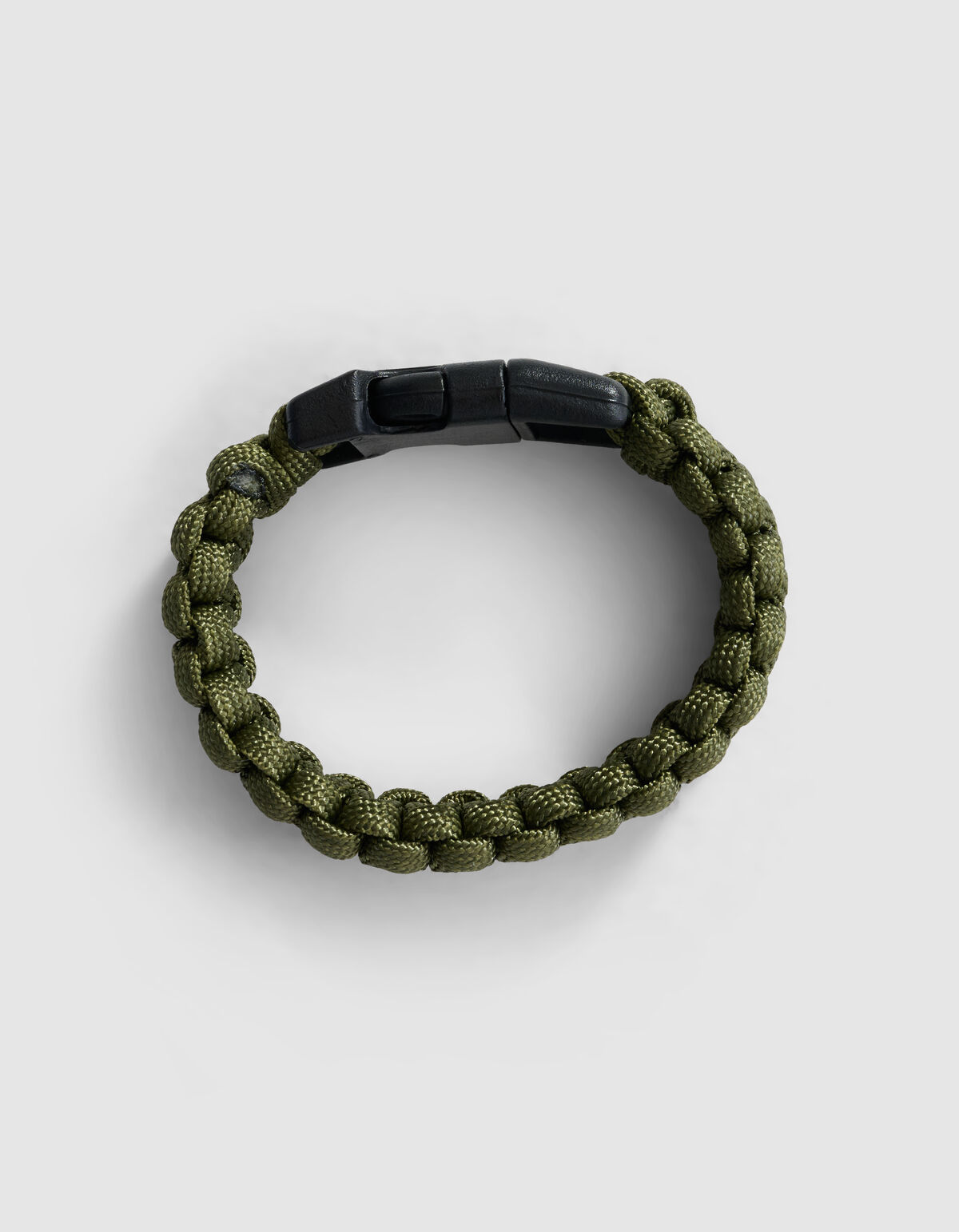 Geknotete Armband Dunkelgr&uuml;n SHOEBY ACCESSOIRES