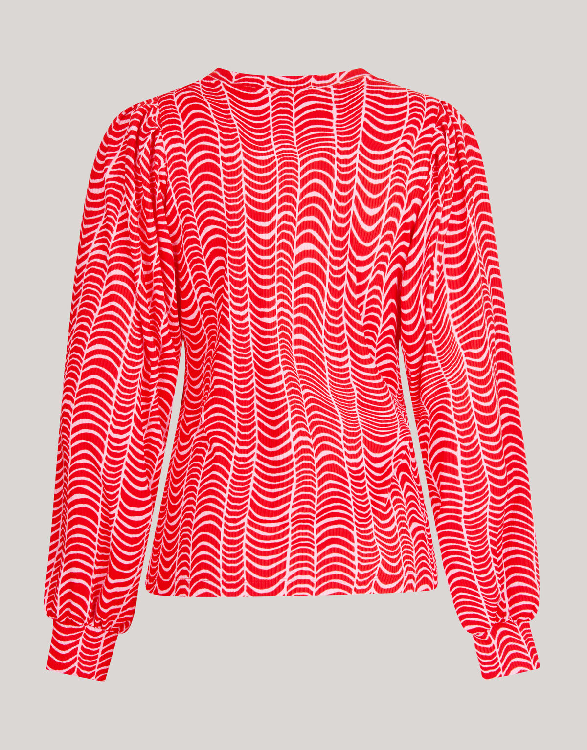 Rippen-Jersey-Top Rot SHOEBY WOMEN