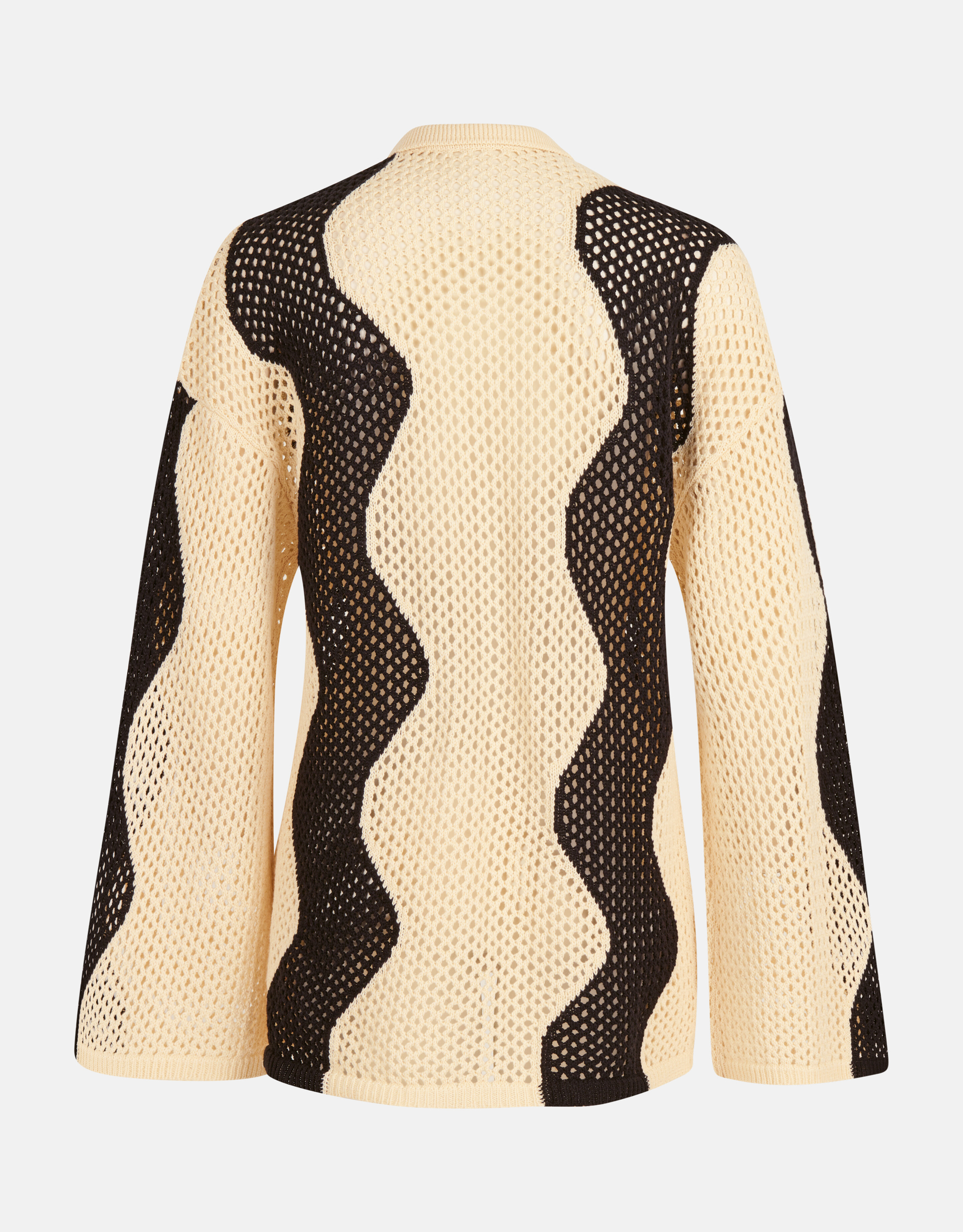 Häkelbluse Off White SHOEBY WOMEN