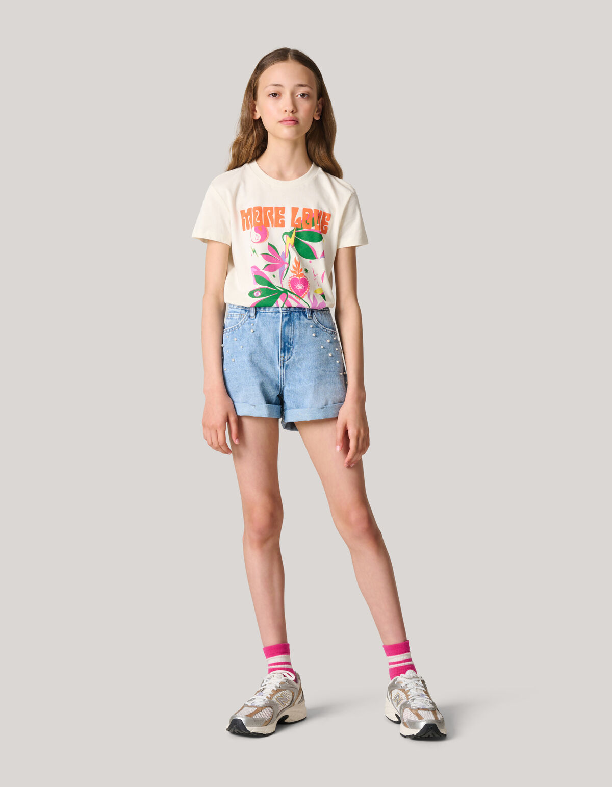 Artwork T-shirt Off White SHOEBY GIRLS