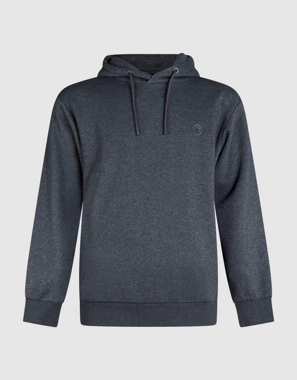 Embroidery Hoodie Dunkelgrau SHOEBY MEN
