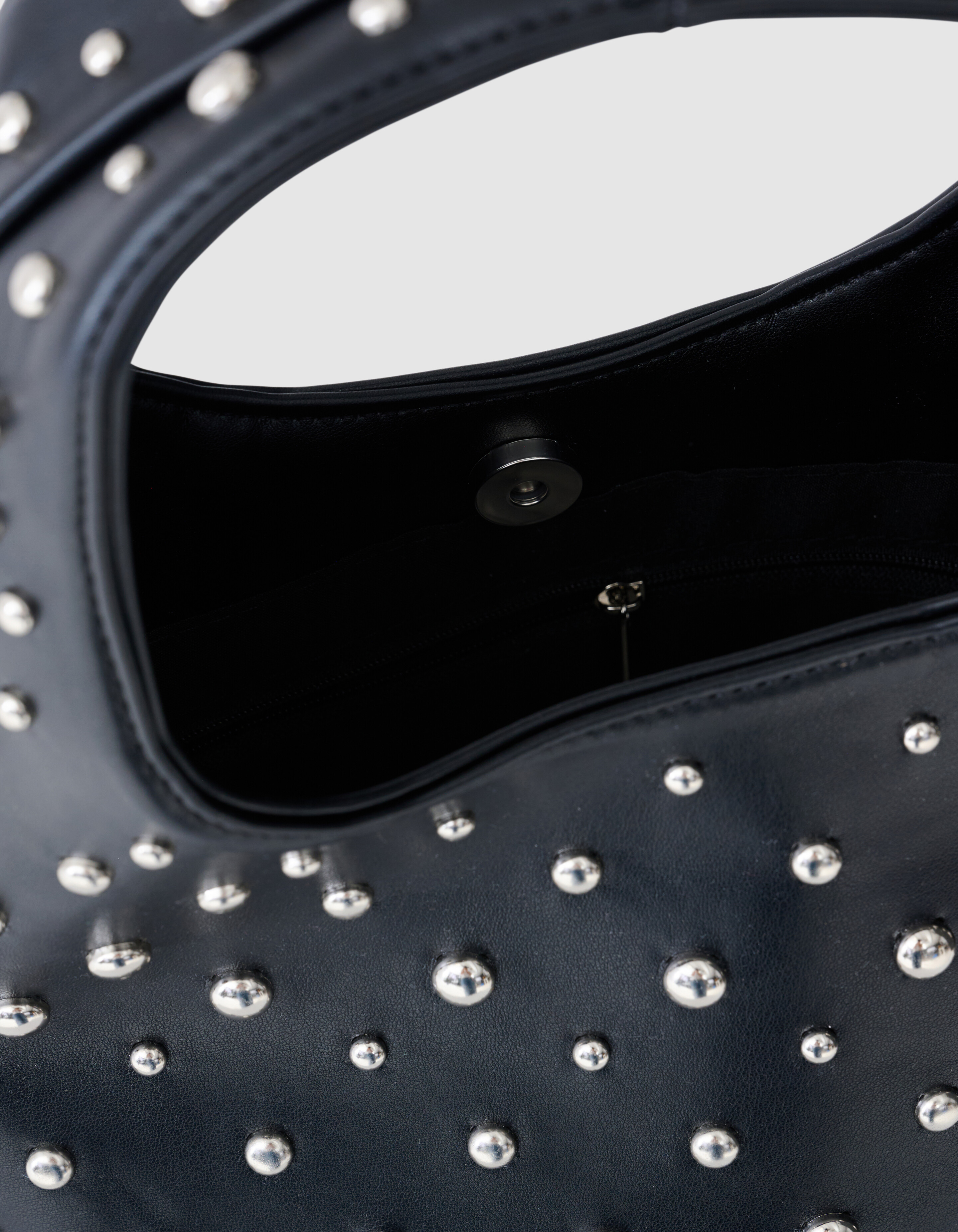 Shopper mit Nieten Schwarz SHOEBY ACCESSOIRES