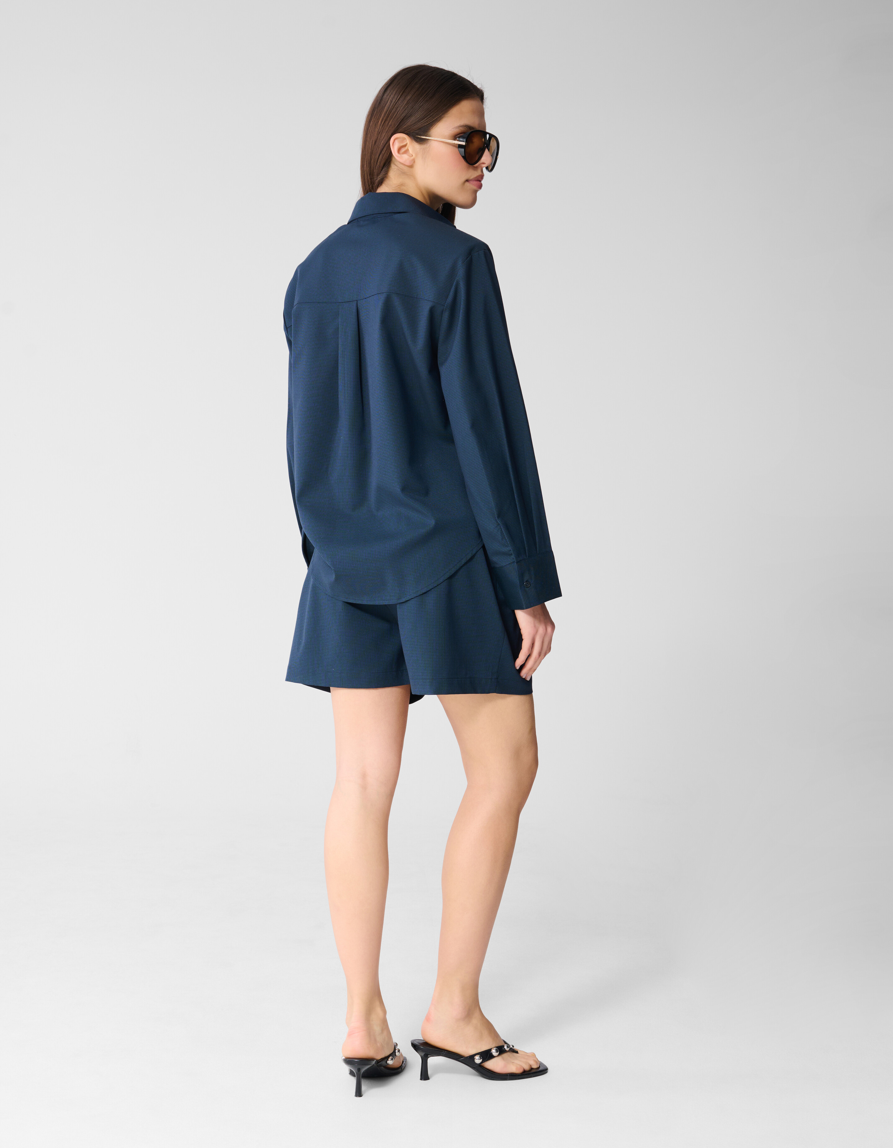 Karo Short Dunkelblau SHOEBY WOMEN