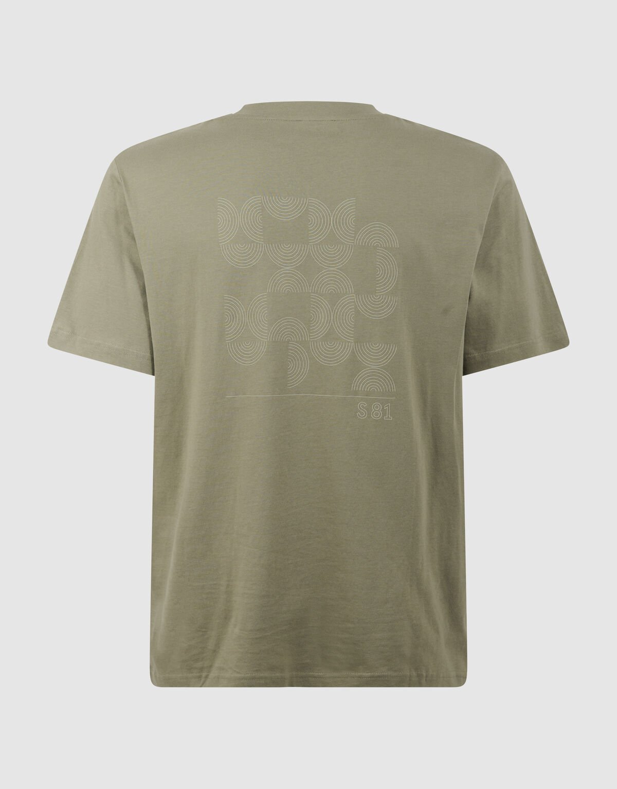 Wave Artwork T-Shirt Khaki SHOEBY MEN