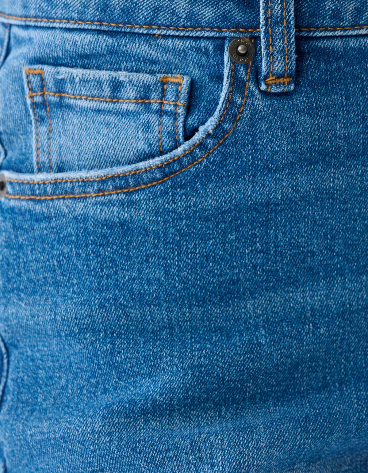 Weit geschnittene Turn Up Jeans Mediumstone von Mi SHOEBY WOMEN