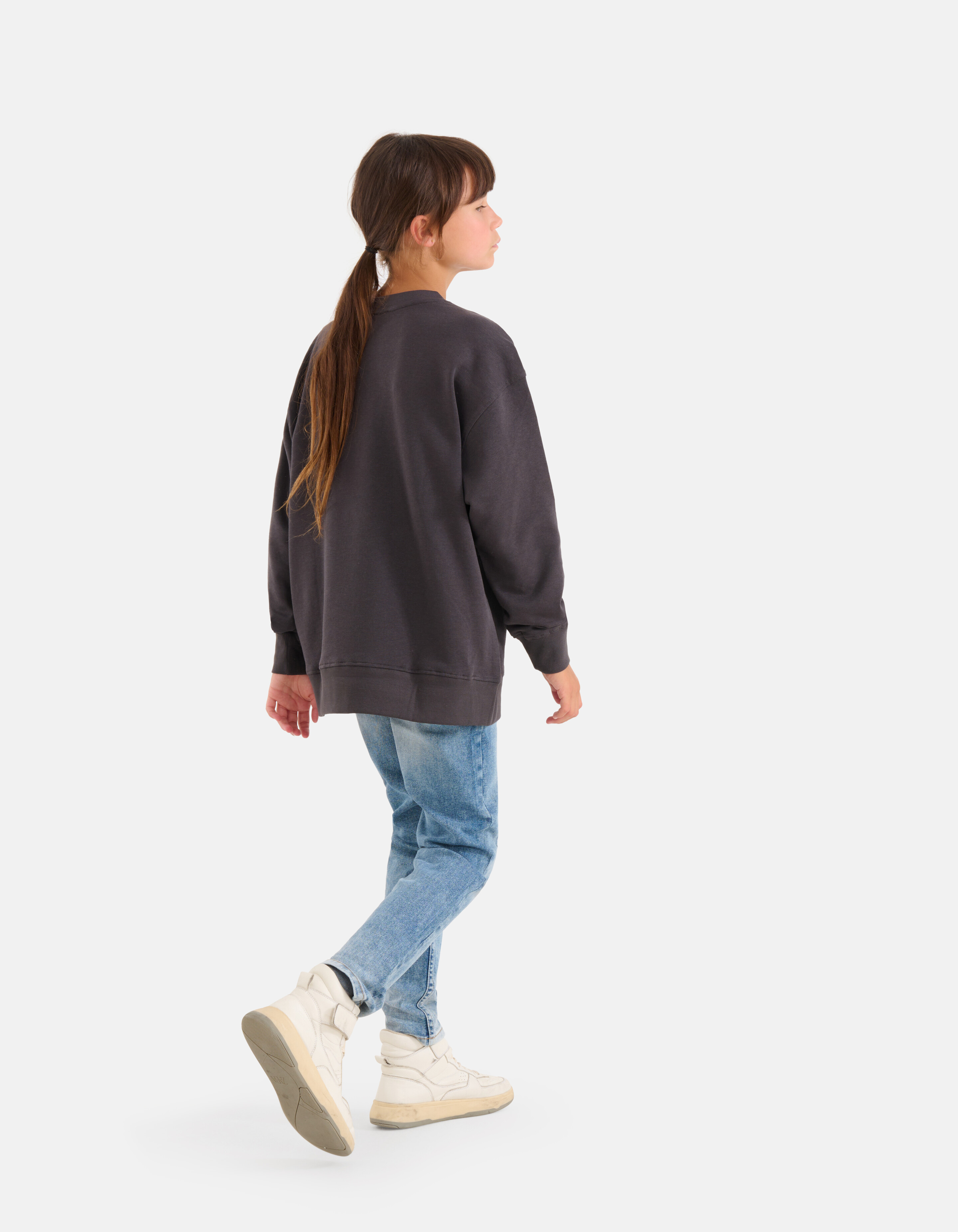 Artwork Pullover Dunkelgrau SHOEBY GIRLS