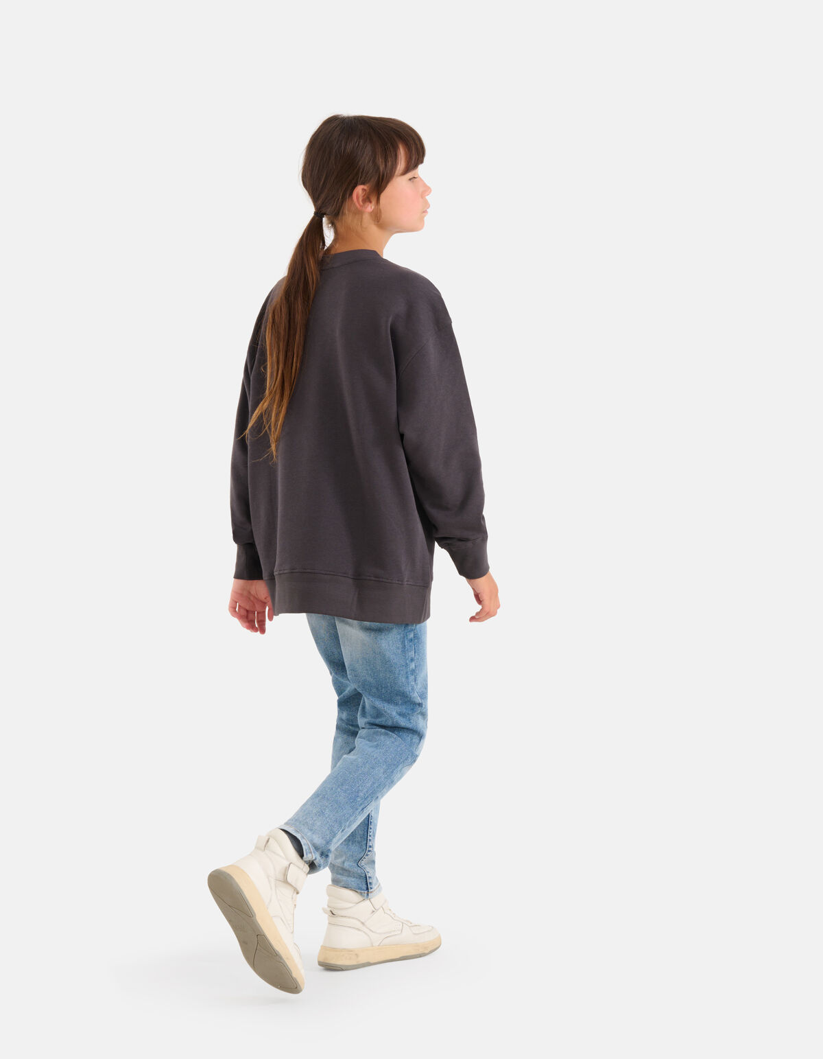 Artwork Pullover Dunkelgrau SHOEBY GIRLS