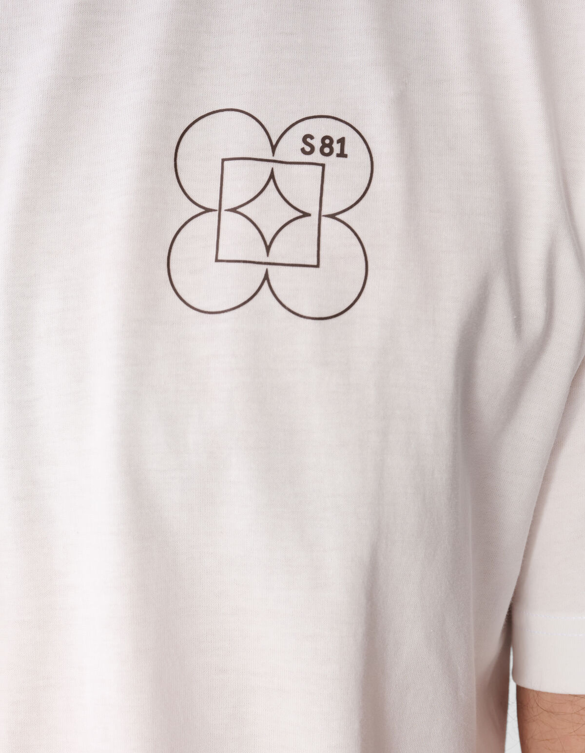 Spark Artwork T-Shirt Wei&szlig; SHOEBY MEN