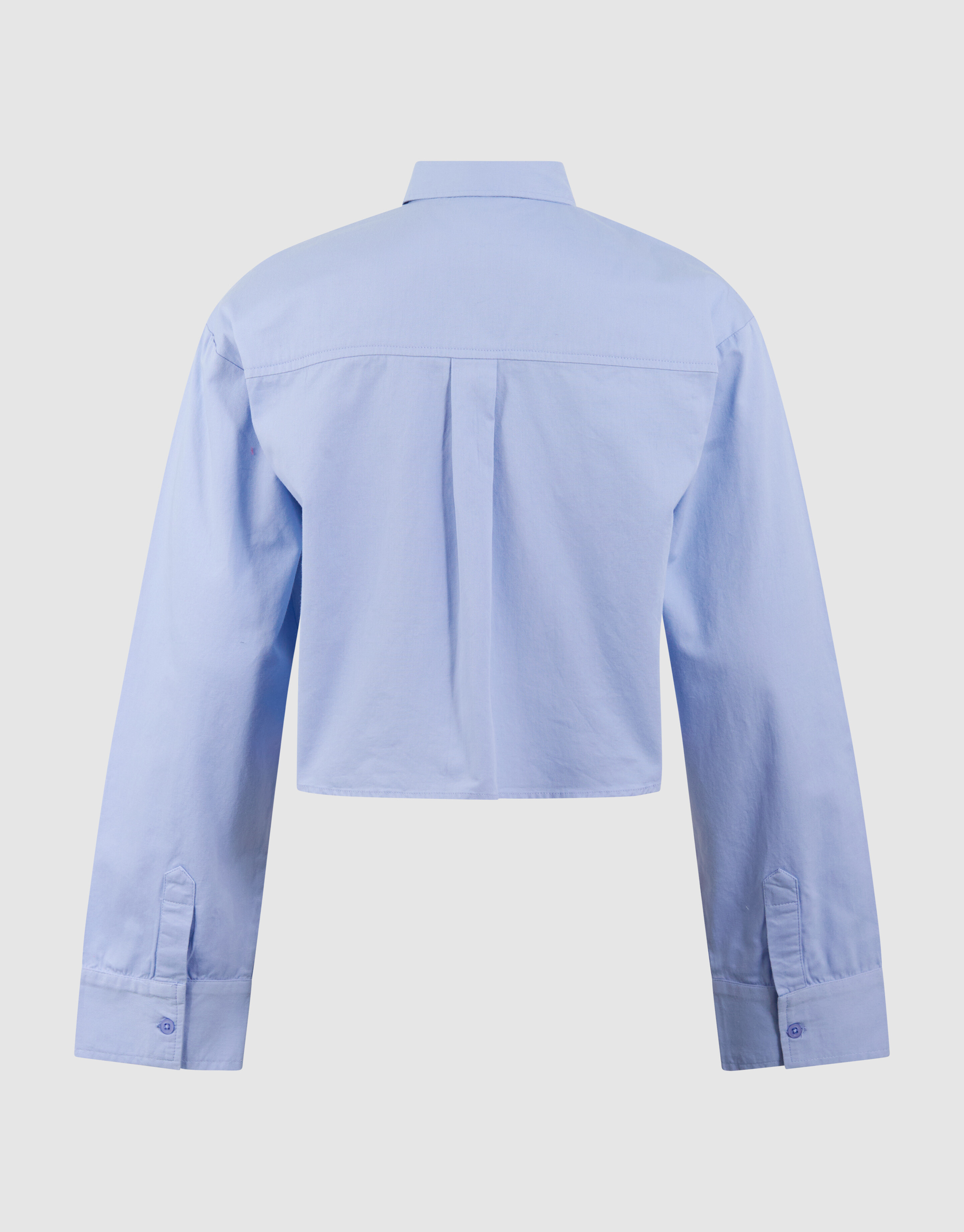 Oversized-Bluse mit Nieten Light Blue SHOEBY WOMEN