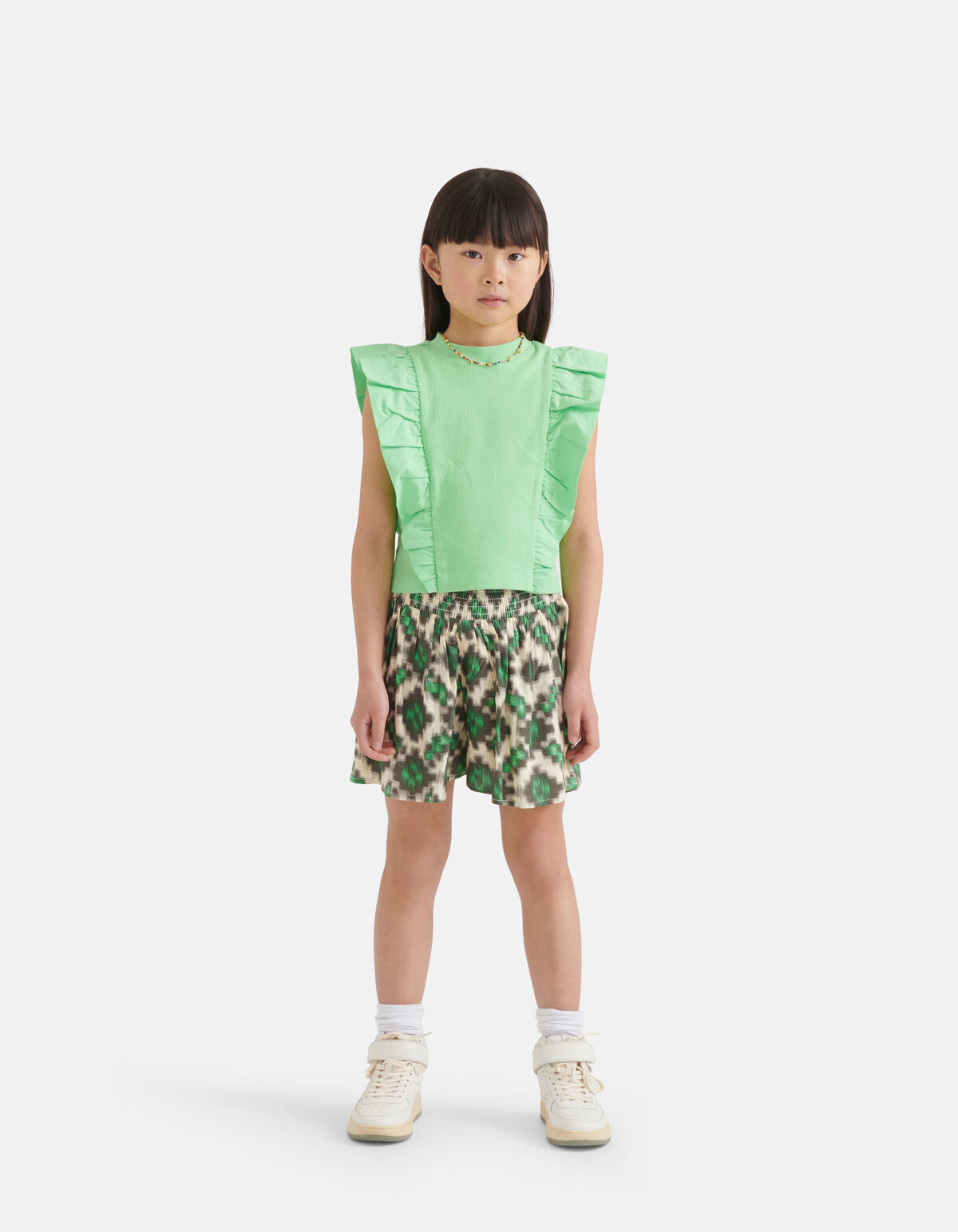 Grafik-Short Off-white SHOEBY GIRLS