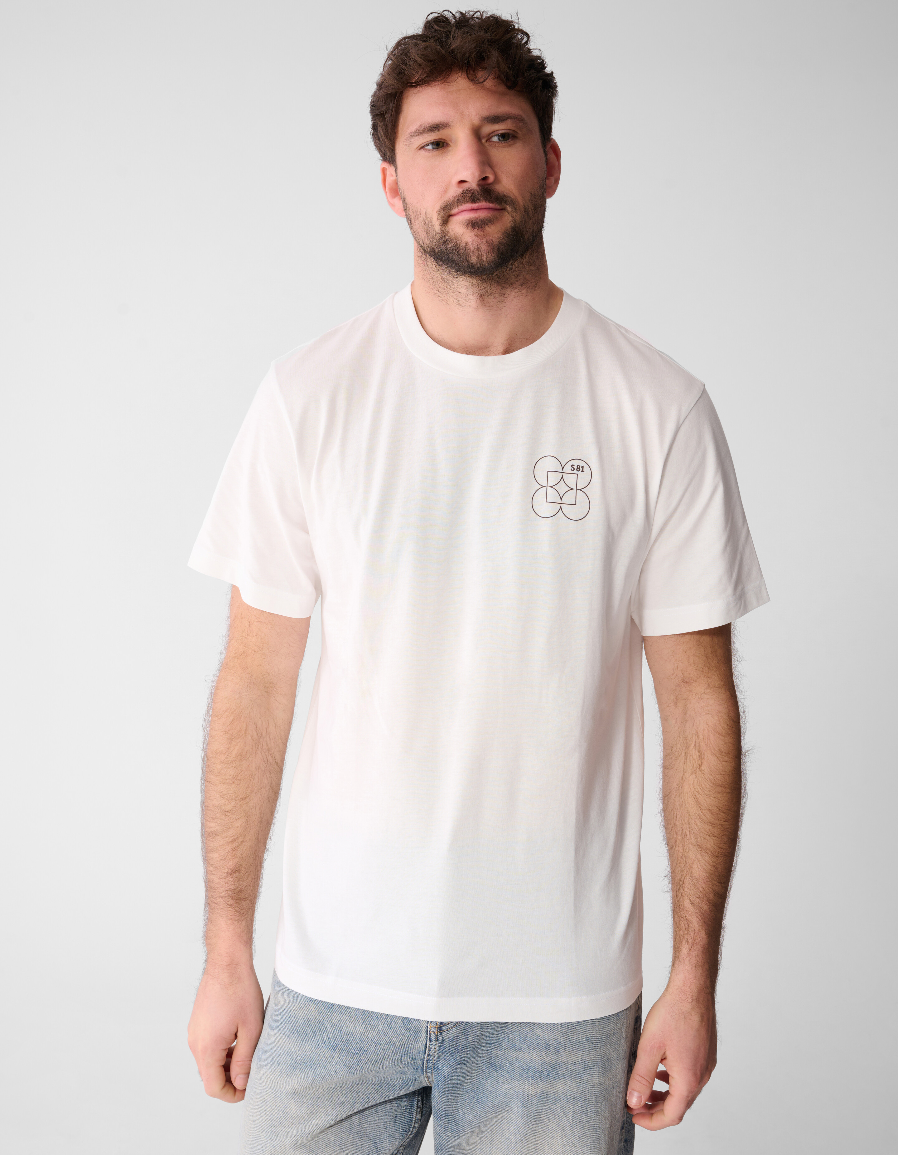 Spark Artwork T-Shirt Wei&szlig; SHOEBY MEN