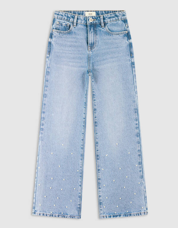 Parel Weite-Jeans Blau SHOEBY GIRLS