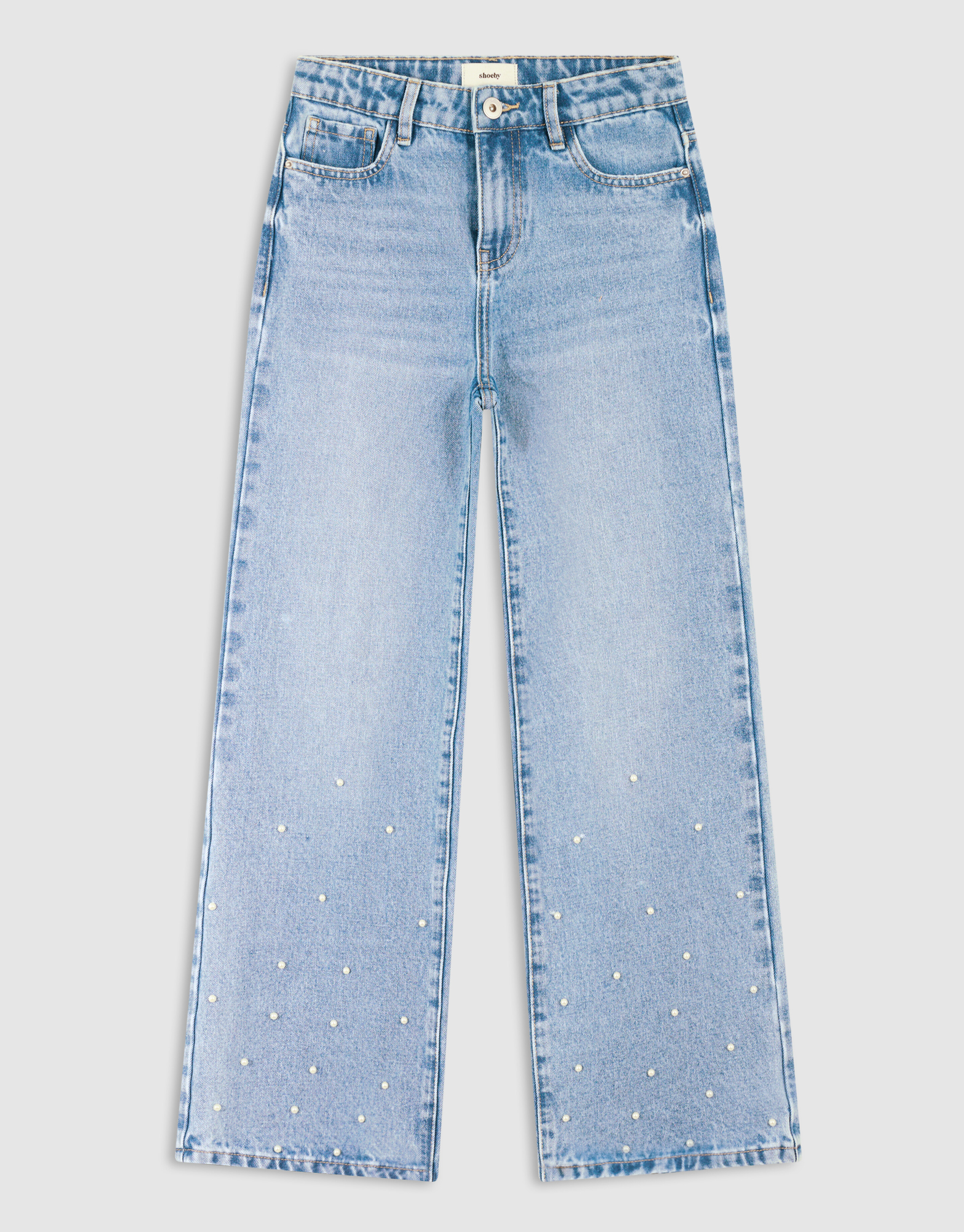 Parel Weite-Jeans Blau SHOEBY GIRLS