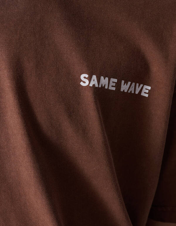 Same Wave Artwork T-Shirt Braun SHOEBY BOYS