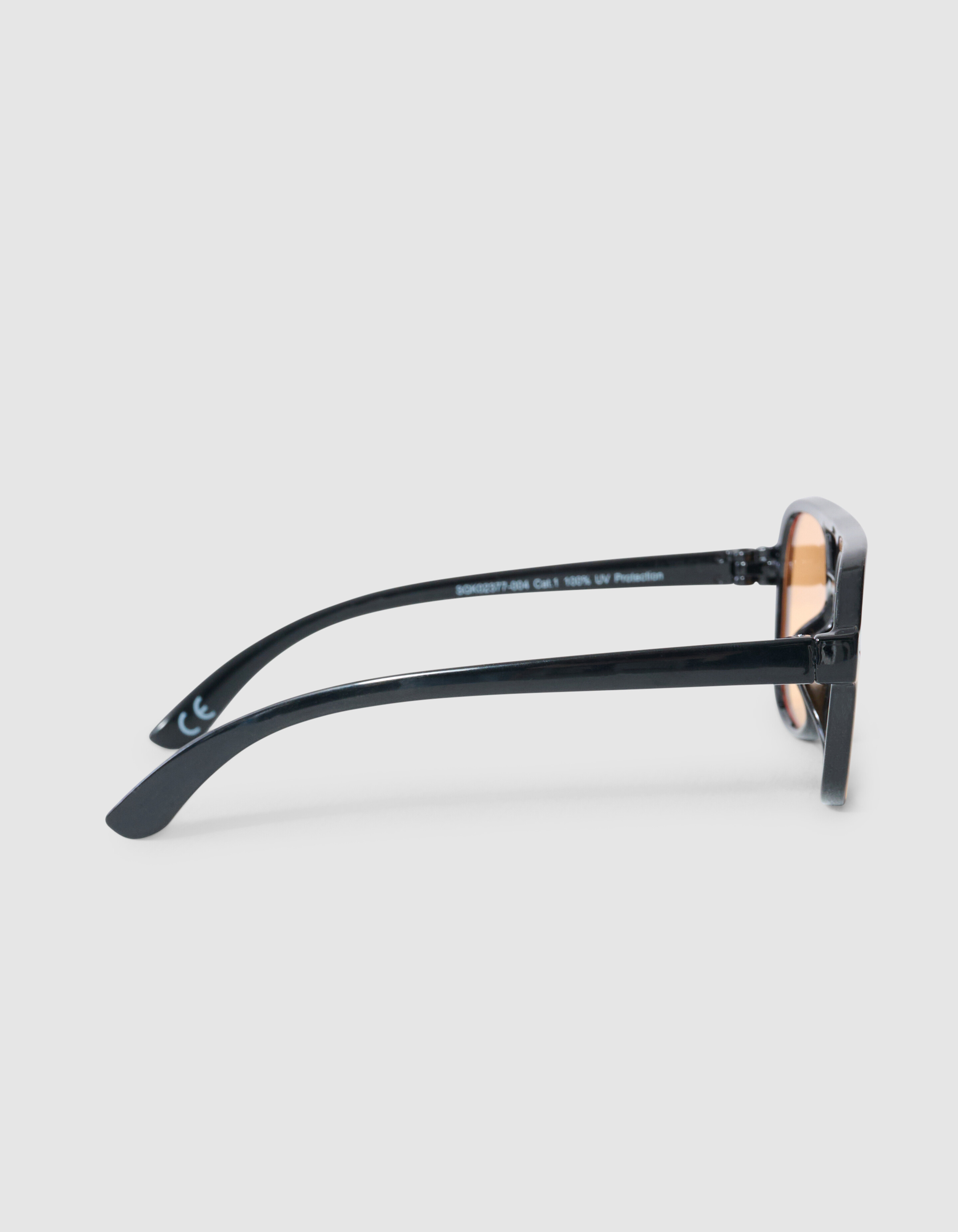 Aviator Sonnenbrille Orange/Schwarz SHOEBY ACCESSOIRES