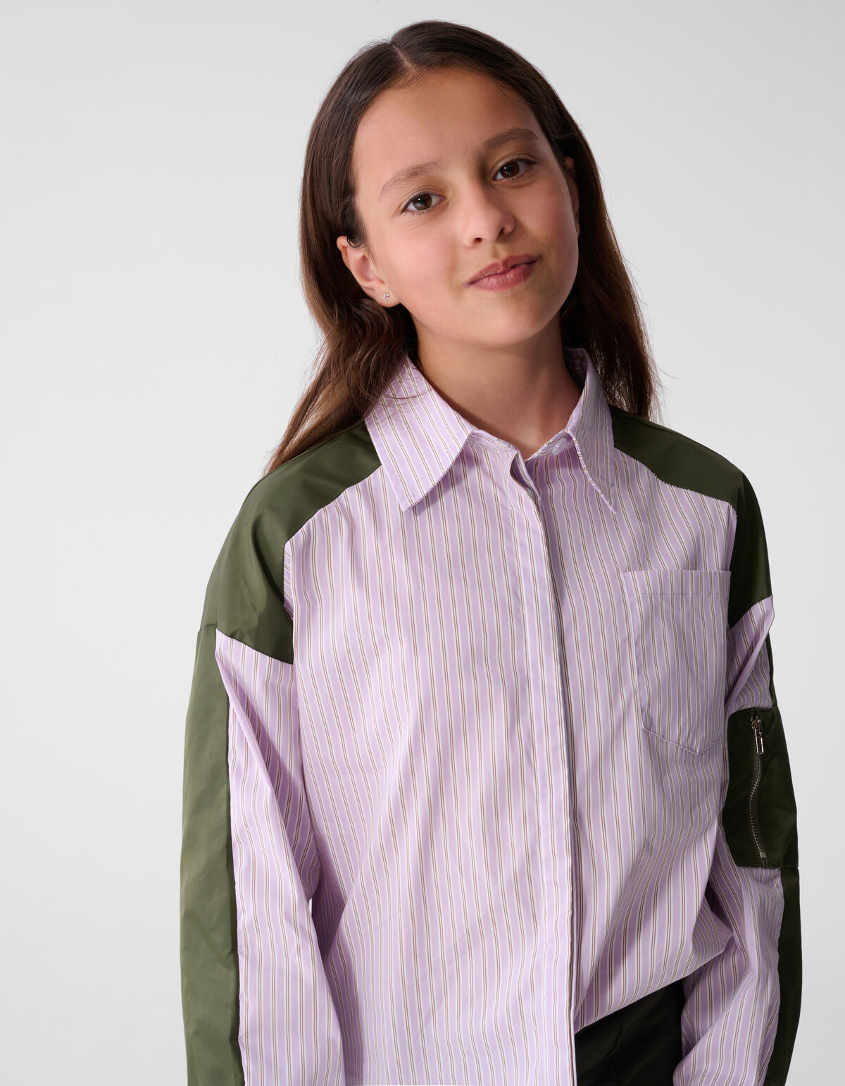 Oversized Bomber Bluse Helllila SHOEBY GIRLS