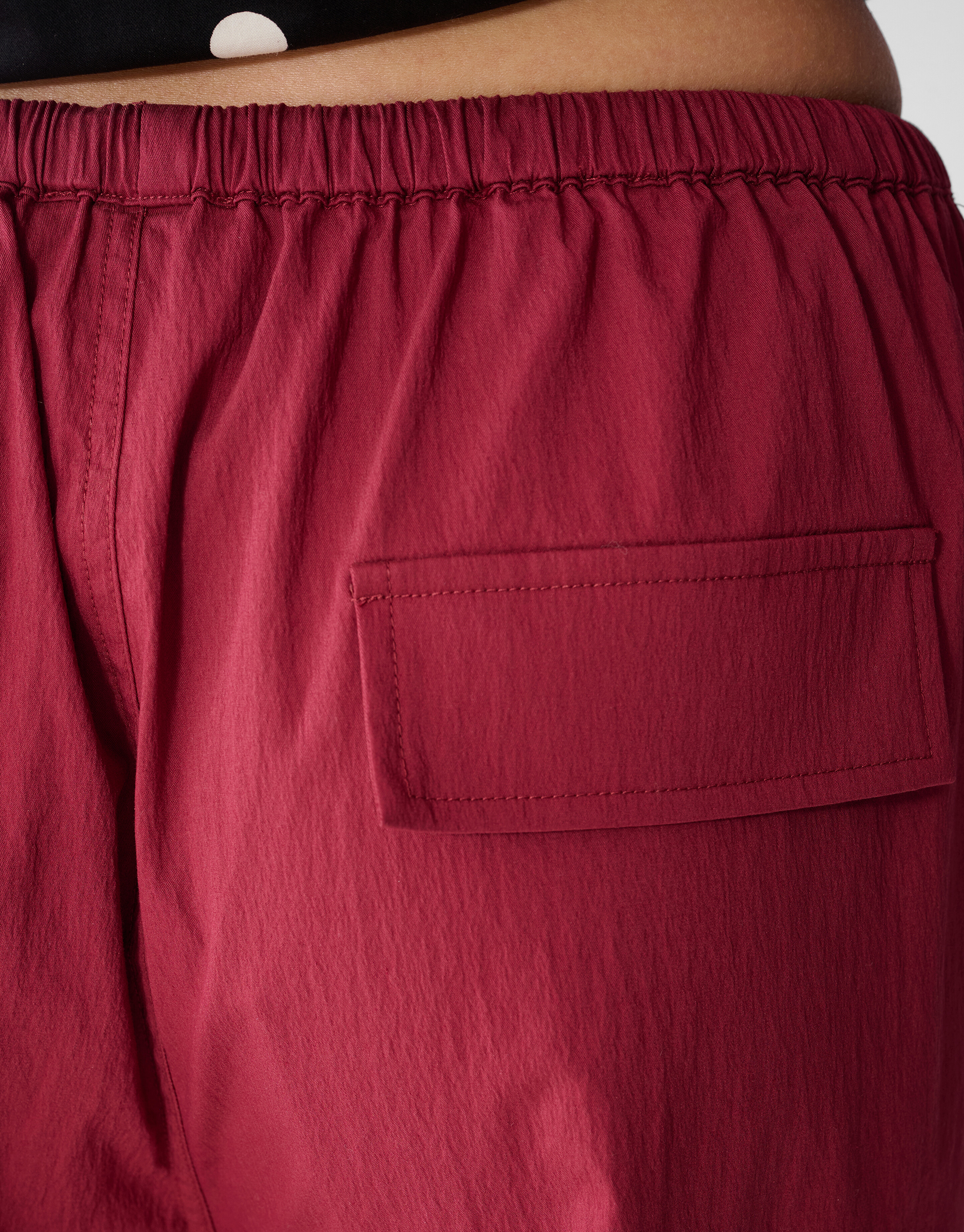 Balloon Fit Jogginghose Dunkelrot SHOEBY WOMEN