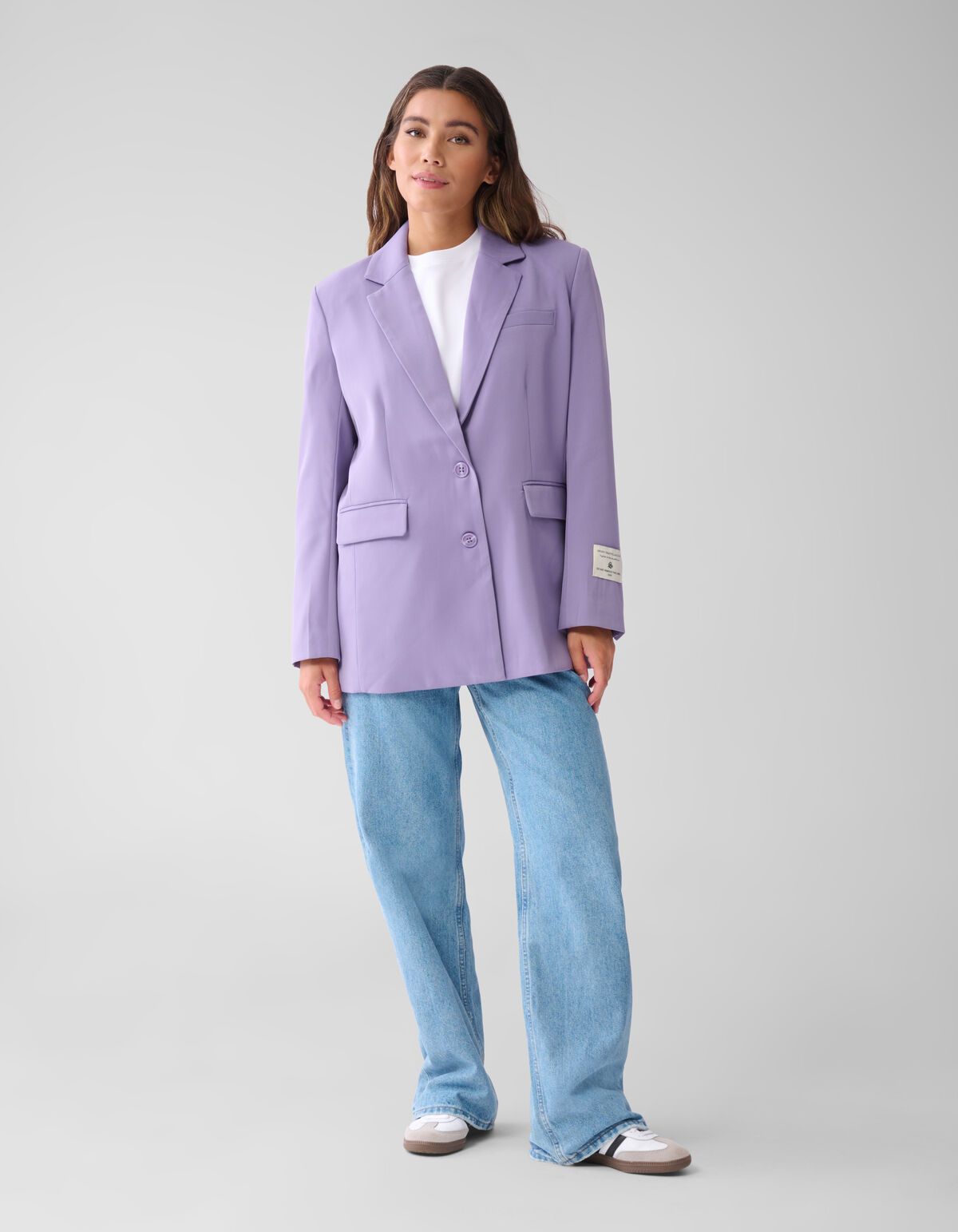City Label Blazer Flieder SHOEBY WOMEN
