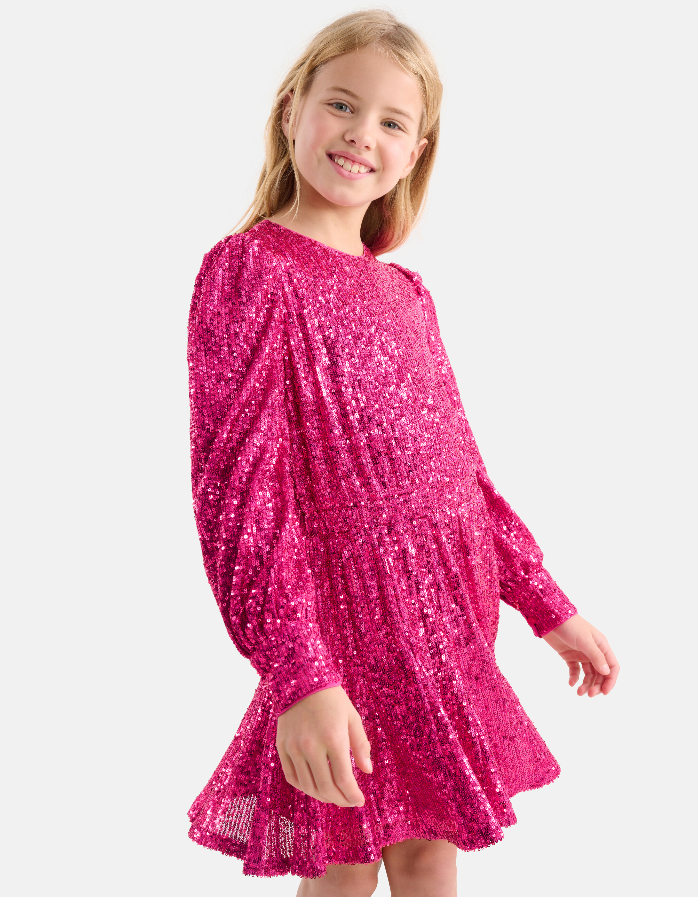 Paillettenkleid Rosa von Nicolette SHOEBY GIRLS