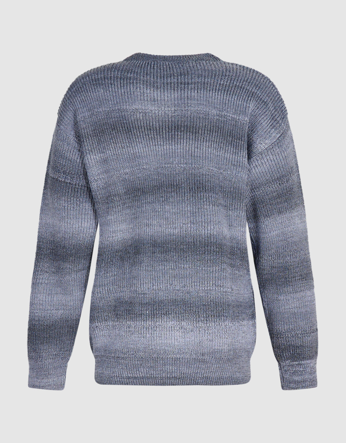 Gradient Strickpullover Grau SHOEBY MEN
