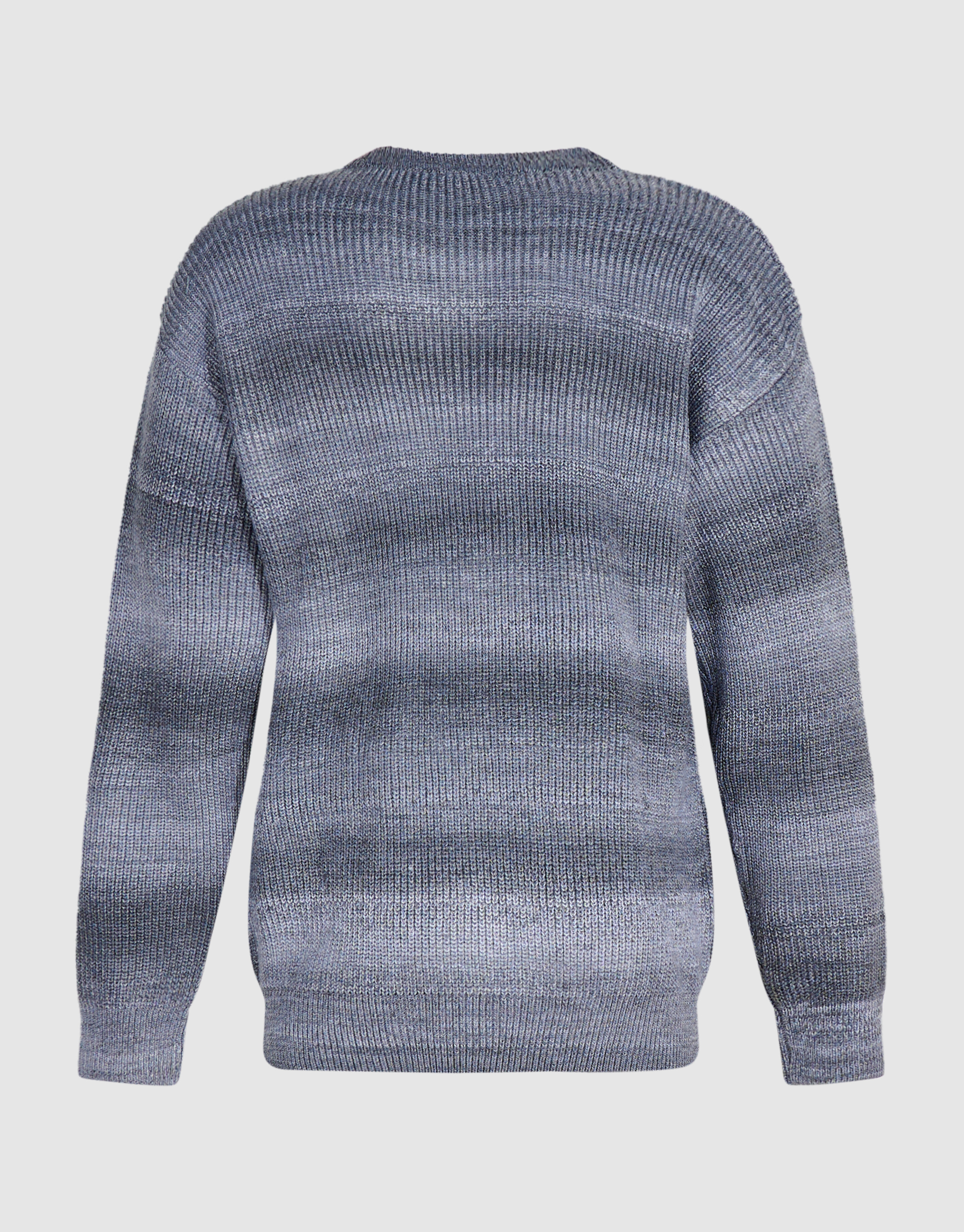 Gradient Strickpullover Grau SHOEBY MEN