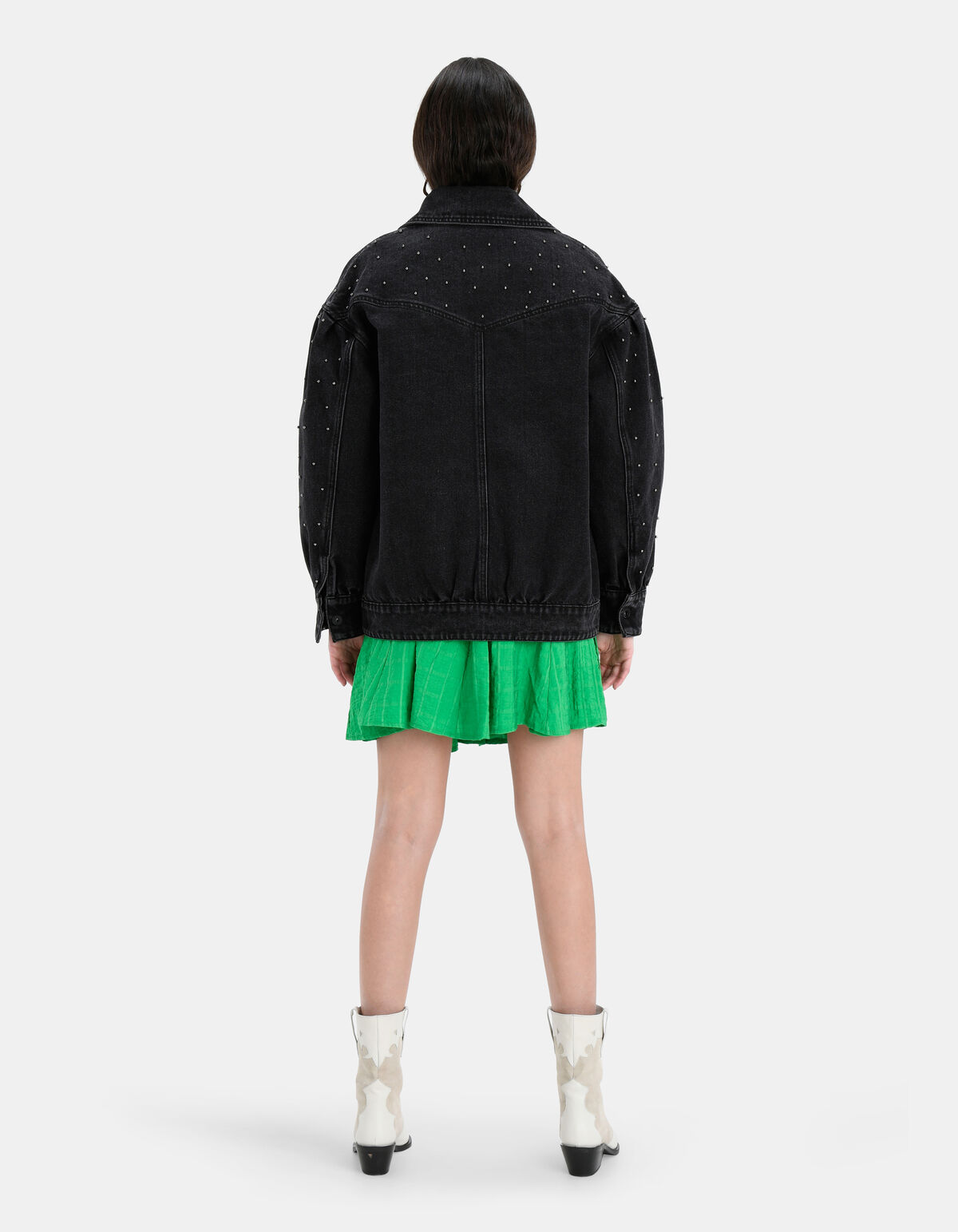 Jeans-Nietenjacke EKSEPT