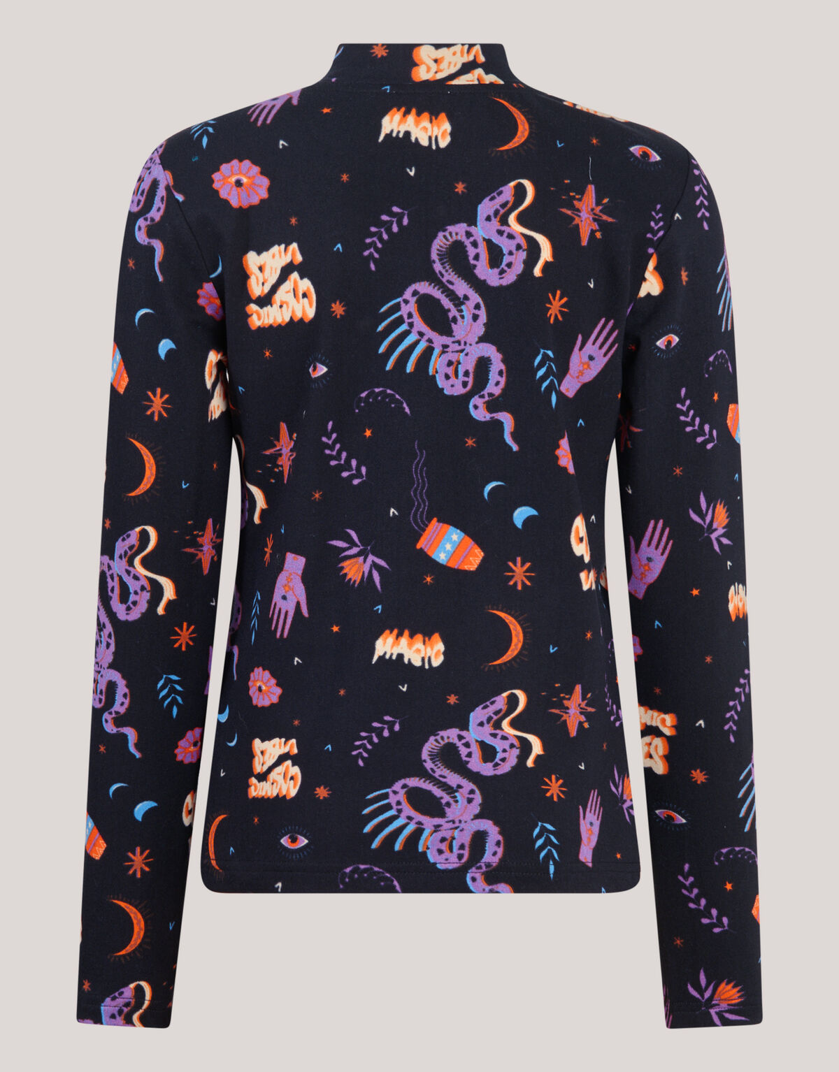 Bedrucktes Top Schwarz SHOEBY GIRLS