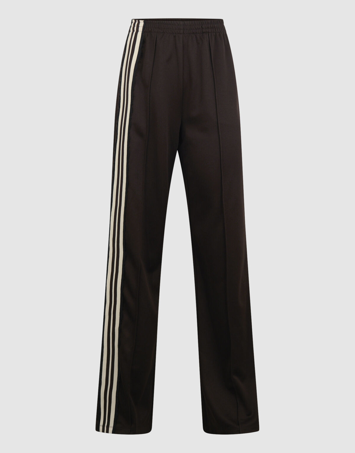 Asymmetrische Tape Weite Beinform Hose Dunkelbraun SHOEBY WOMEN