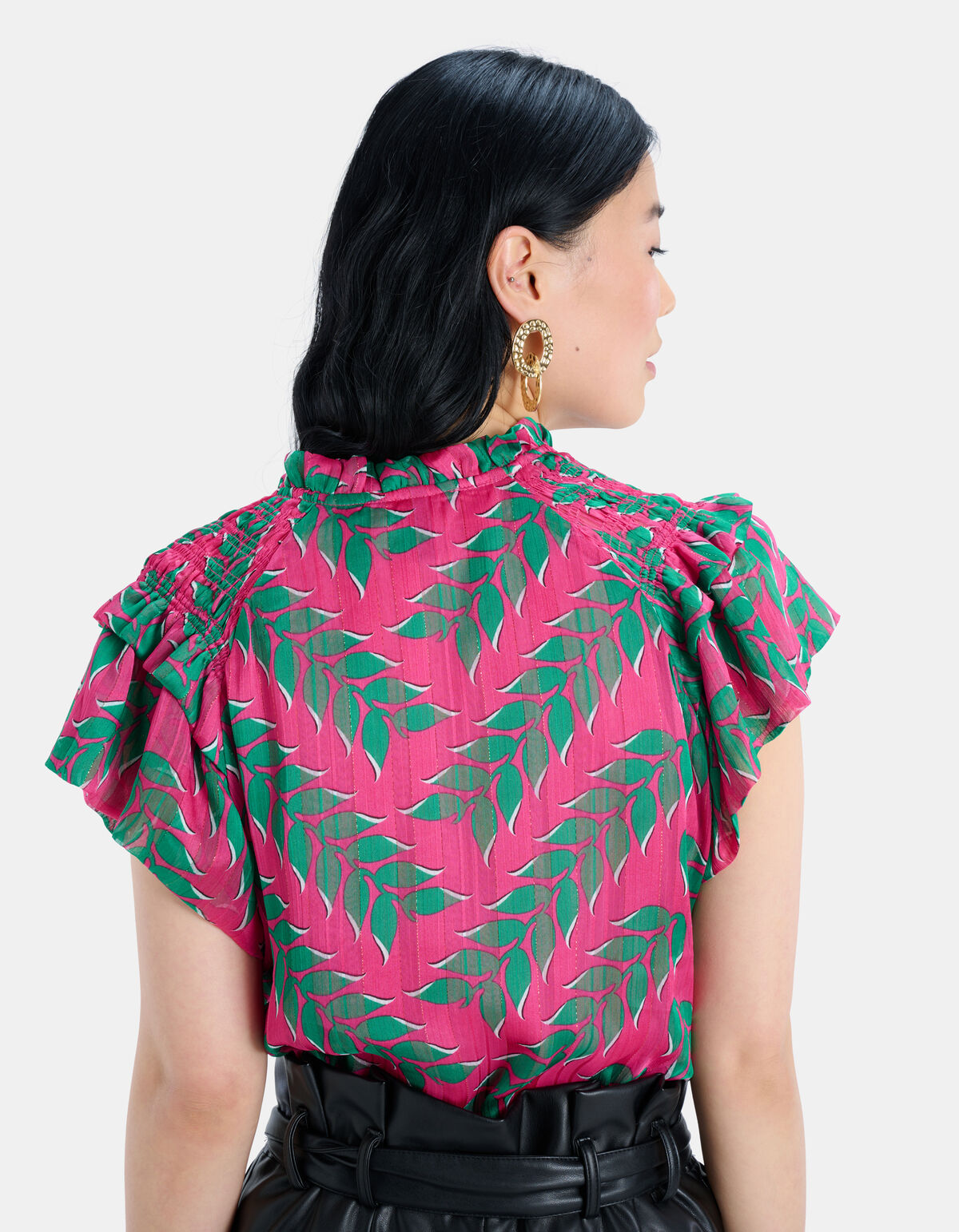 Bedruckte Top Eksept