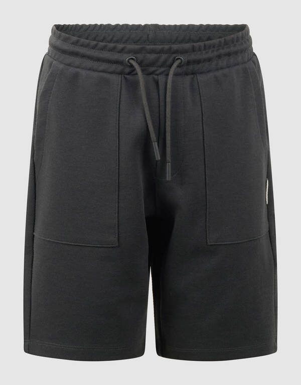 Piqu&eacute;-Short Dunkelgrau SHOEBY BOYS