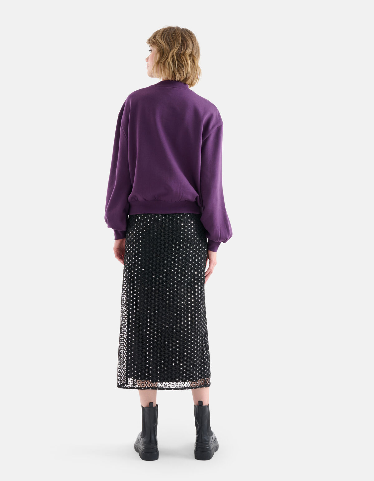 Basic Pullover Lila SHOEBY WOMEN