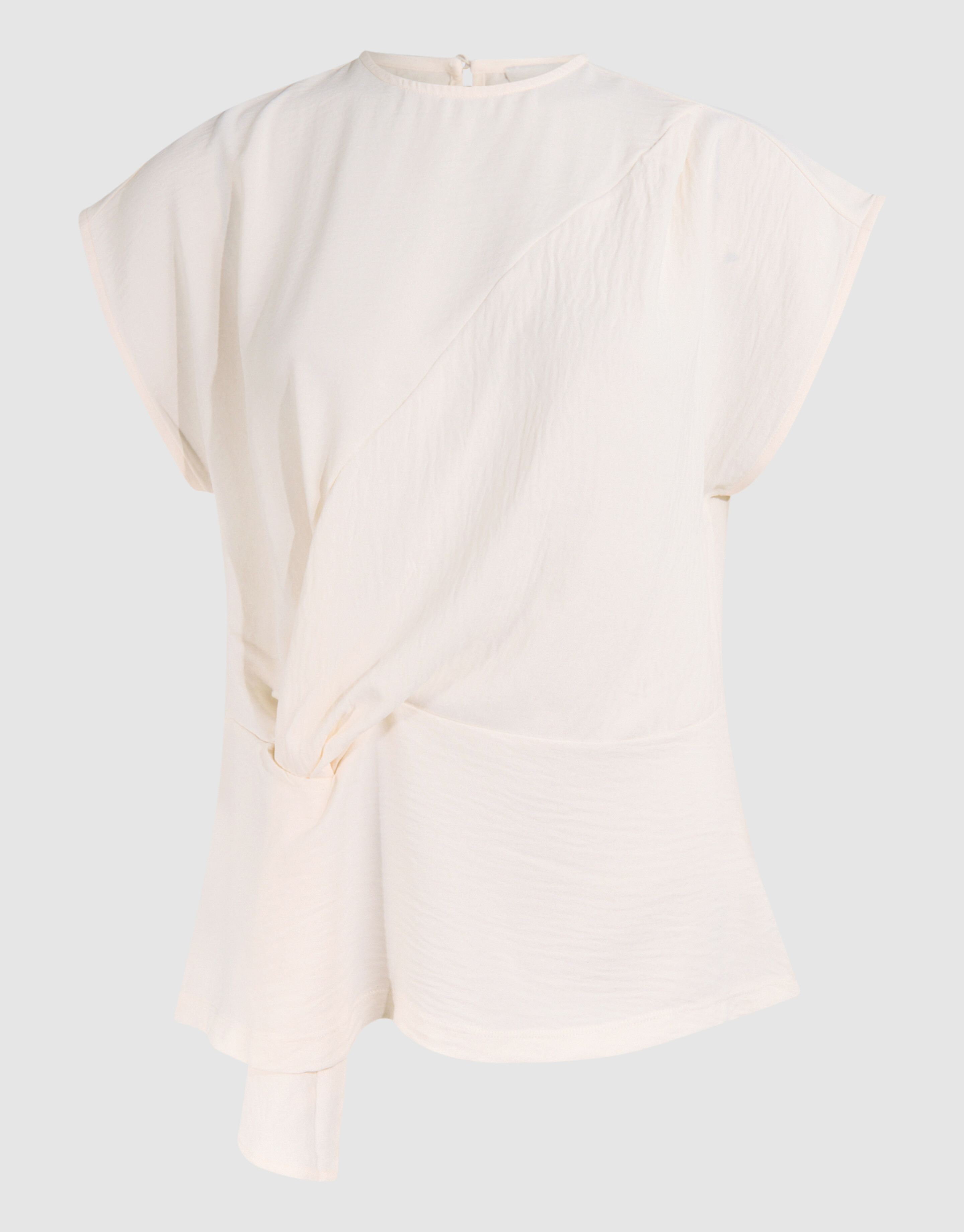 Twist-Top mit Knopfleiste Off White SHOEBY WOMEN