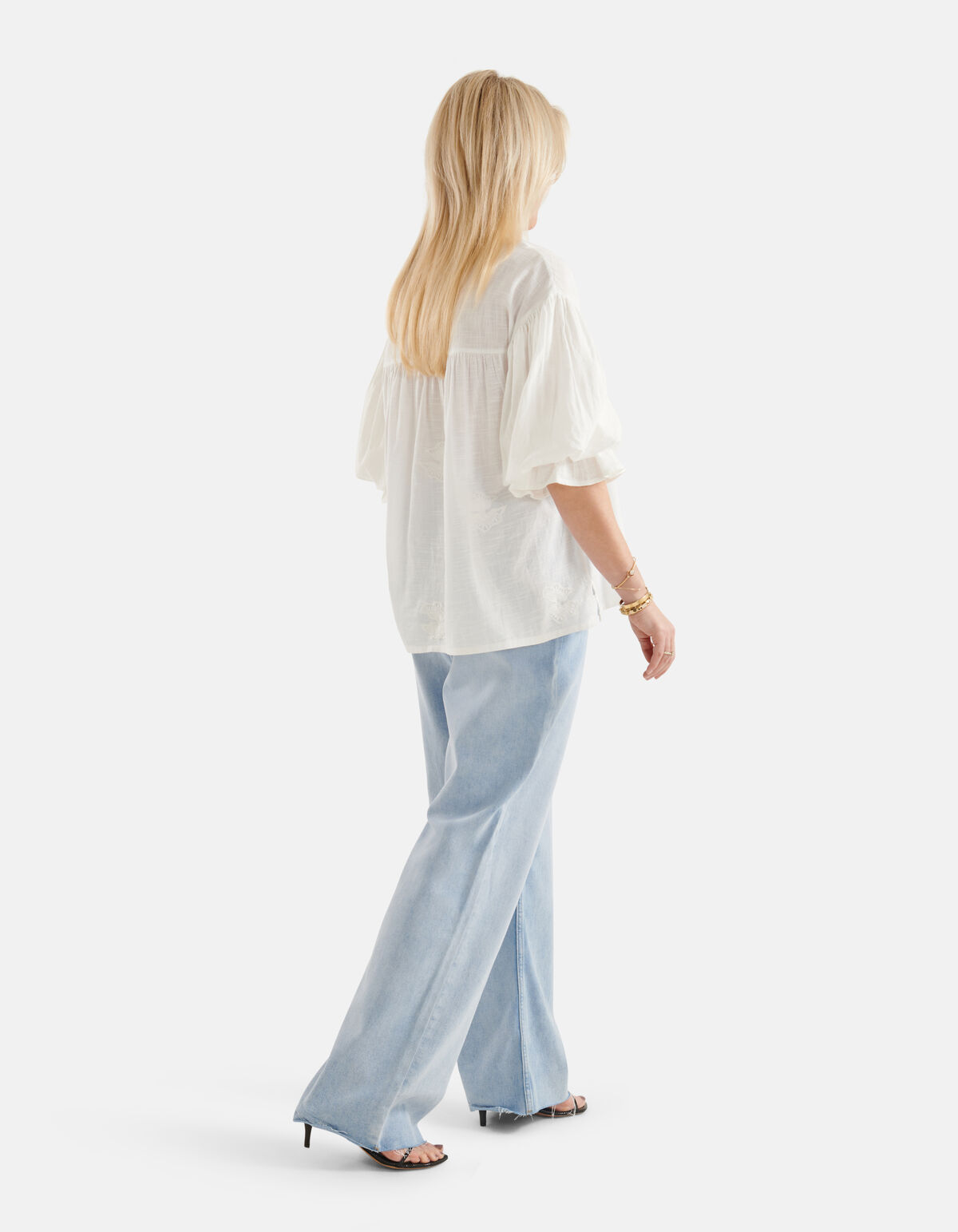 Stickerei Bluse Off White By Lonneke SHOEBY WOMEN