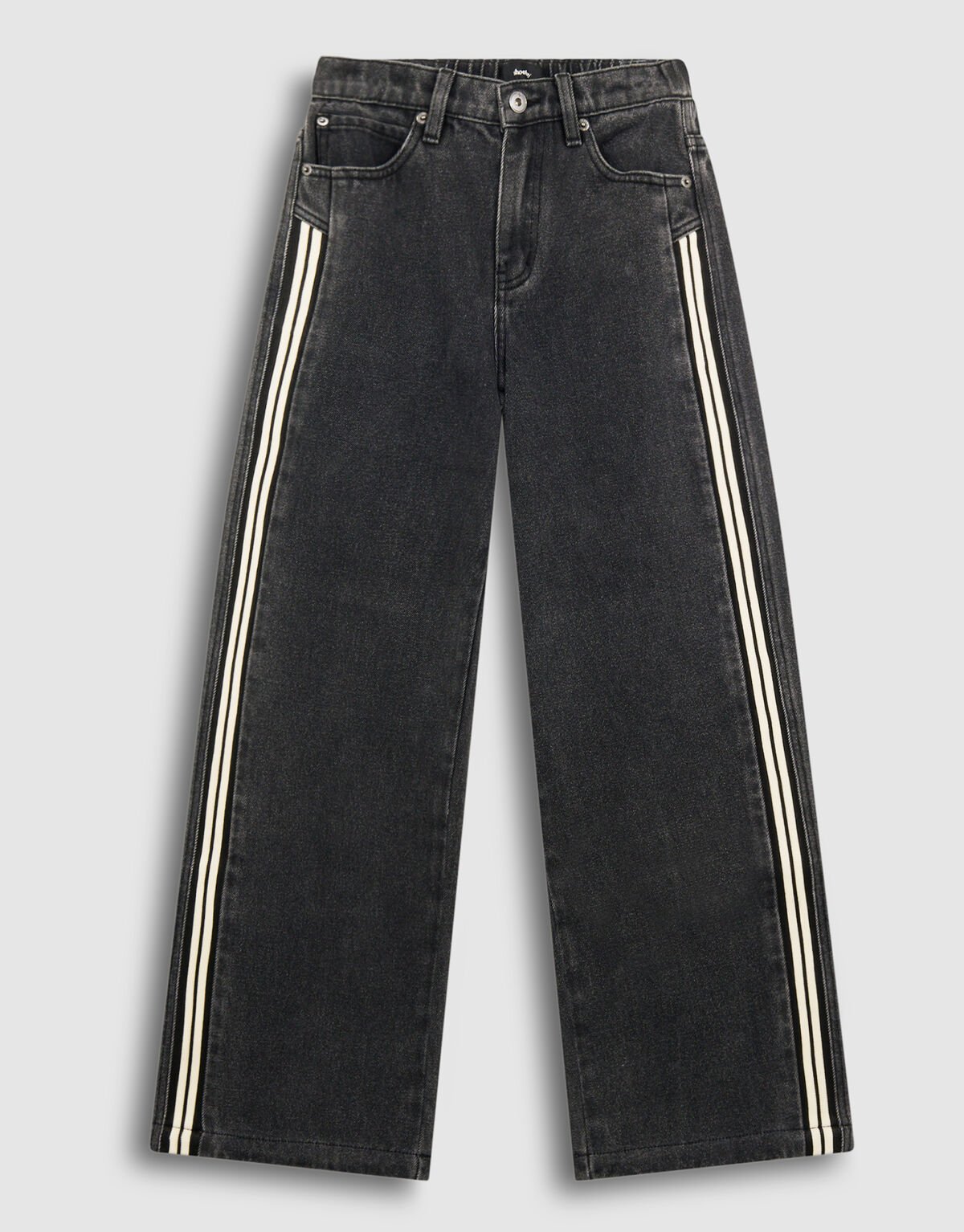 Sportliche Baggy-Fit-Jeans, Dunkelgrau SHOEBY BOYS